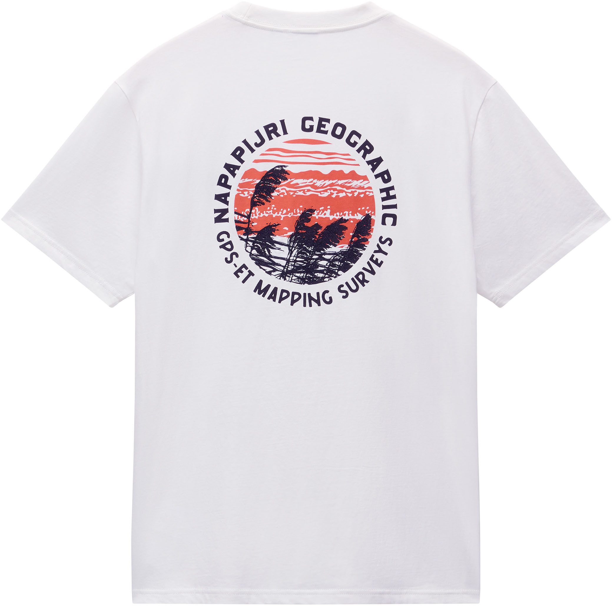 Napapijri Kurzarmshirt S-VIGNONI BACK SS Mit Rundhalsausschnitt günstig online kaufen