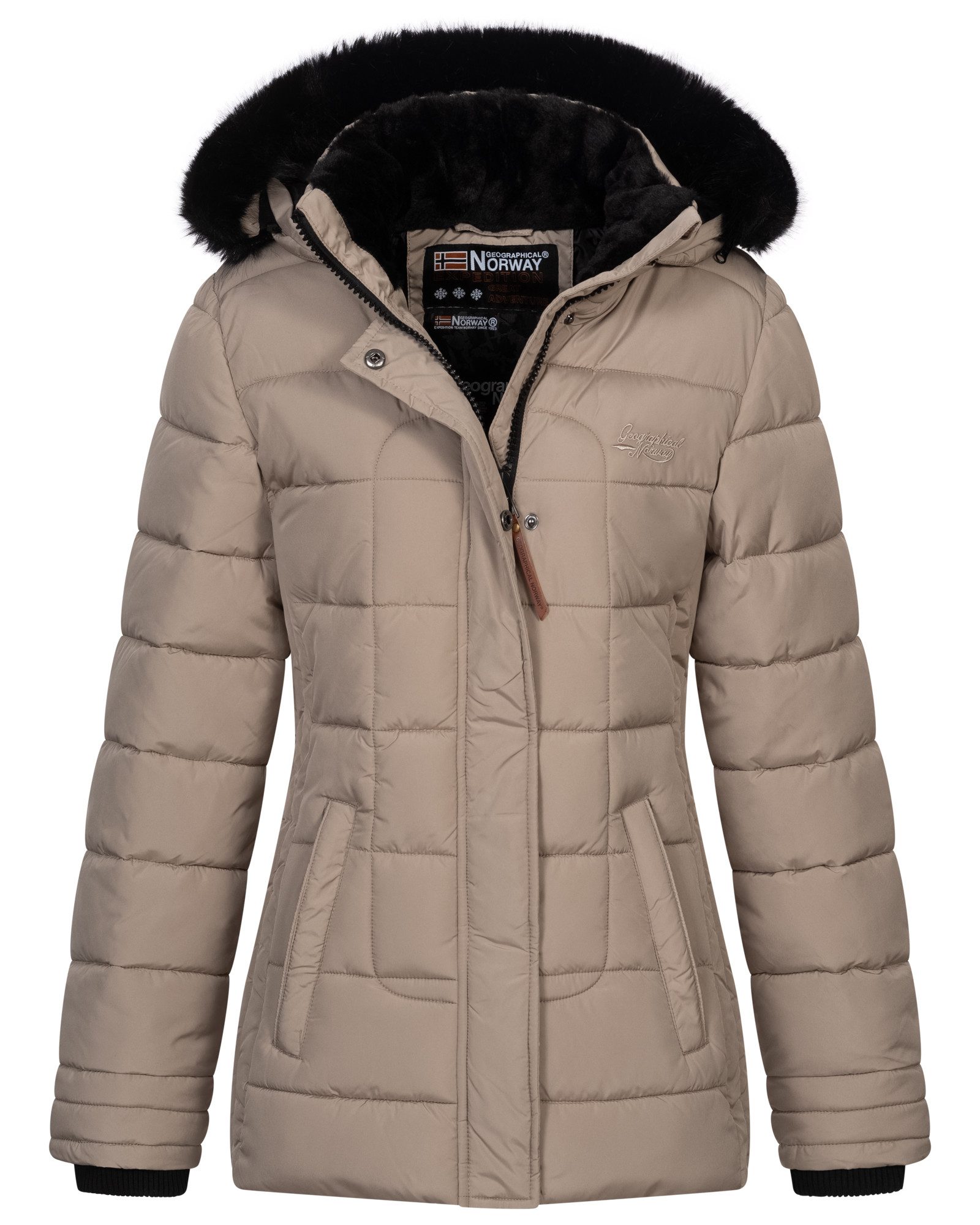 Geographical Norway Steppjacke Damen Steppjacke Parka günstig online kaufen