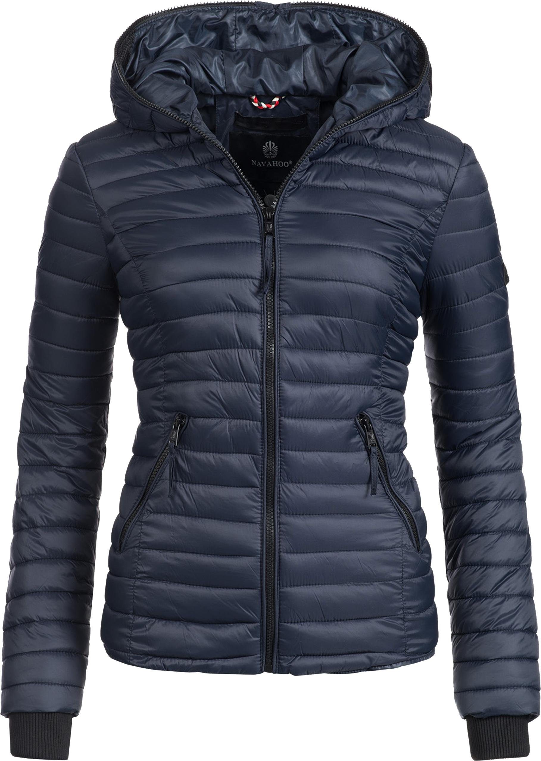 Navahoo Steppjacke Kimuk leichte Übergangsjacke mit Kapuze