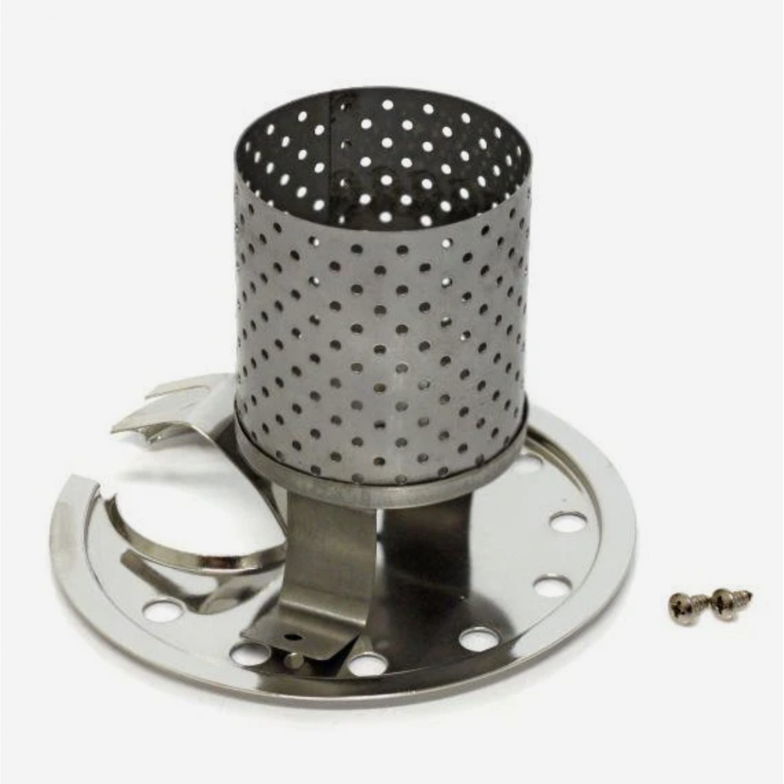 Petromax Gartenleuchte Petromax Radiatoren & Prallteller Set HK350/HK500 Chrom für Lampen