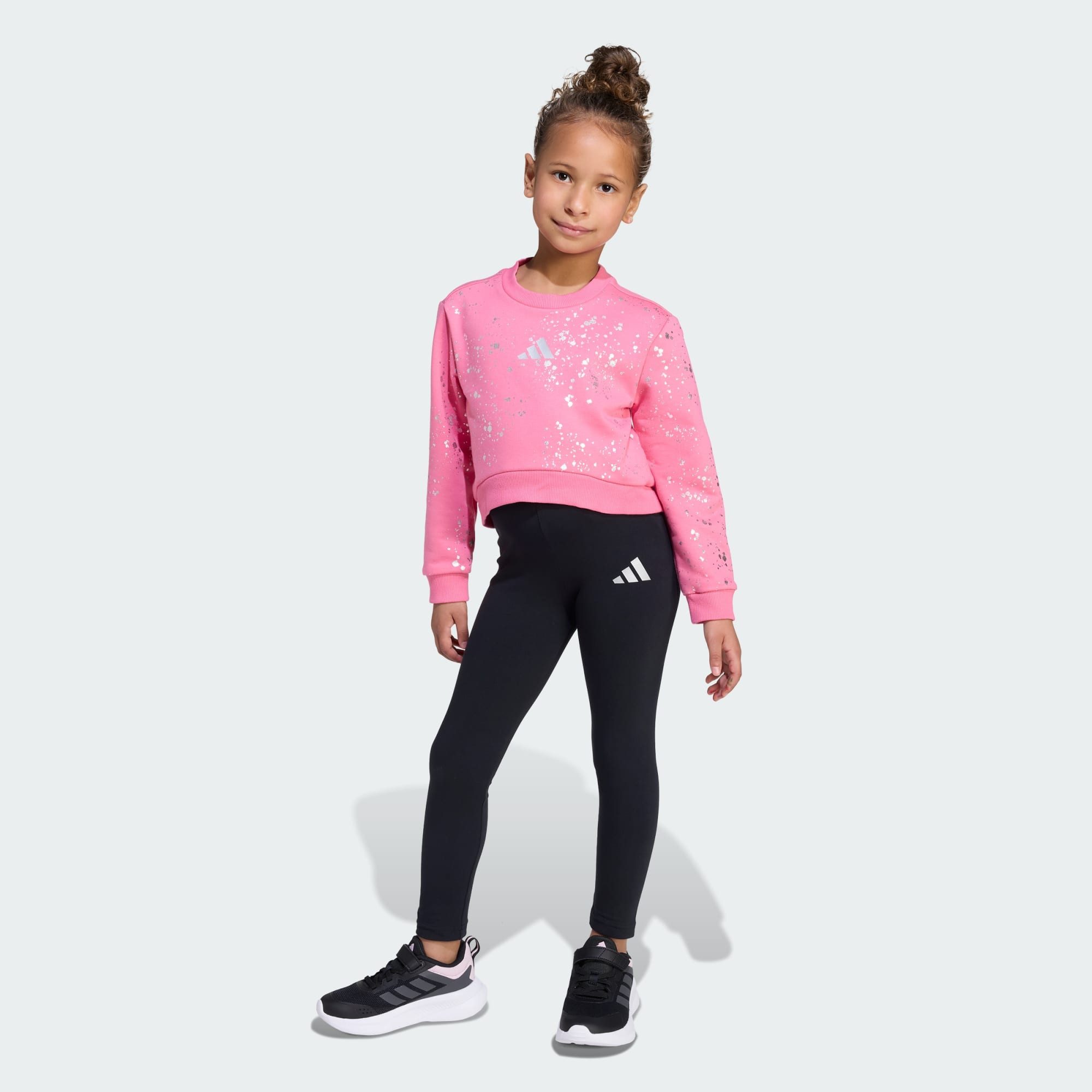 adidas Sportswear Trainingsshirt LITTLE GIRLS EVERYDAY GLAM SET KINDER