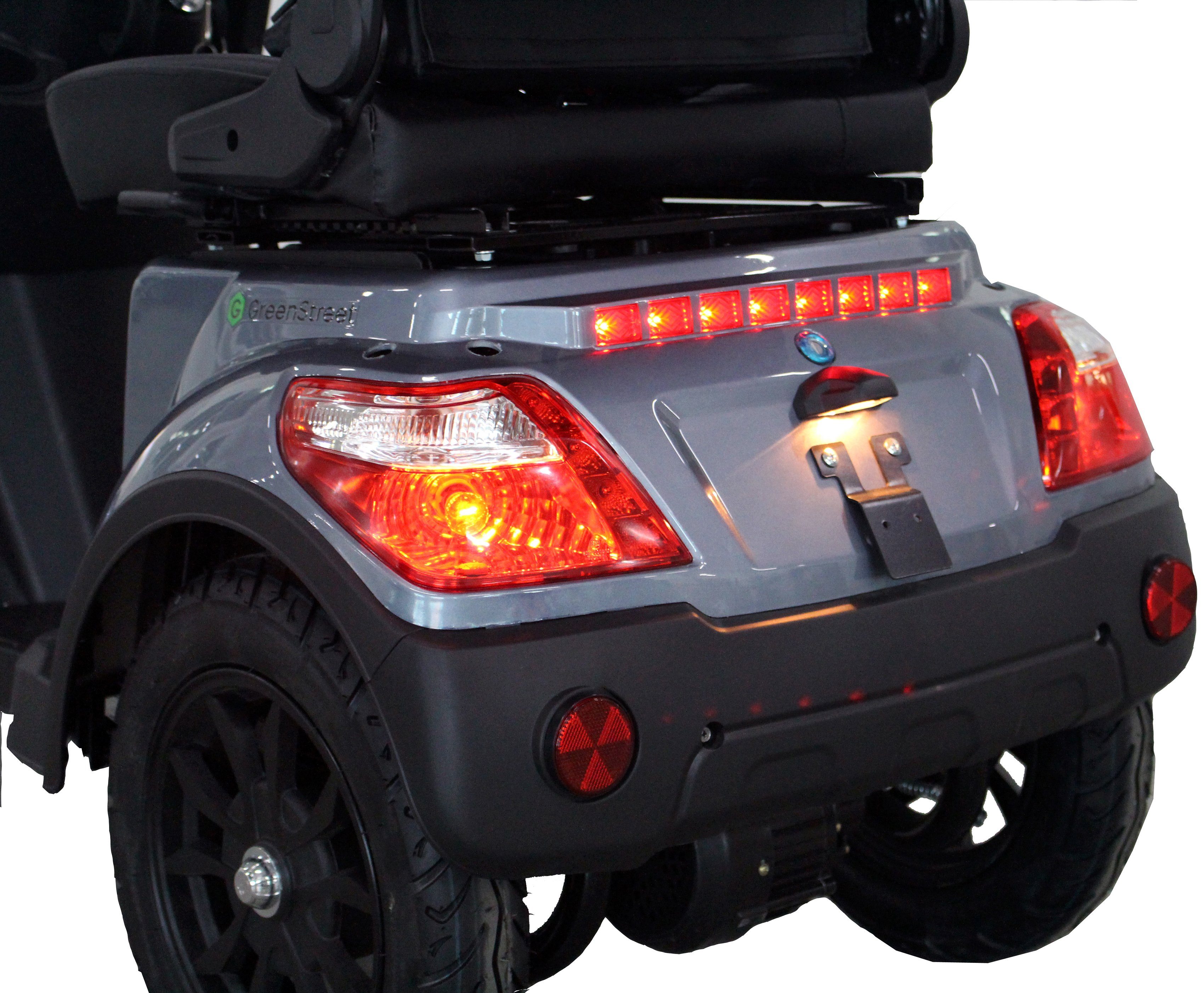 GreenStreet Elektromobil E-Mover Deluxe, 1000 km/h, 20 Topcase inkl. 60V/26Ah W, mit Li-Ion-Akku