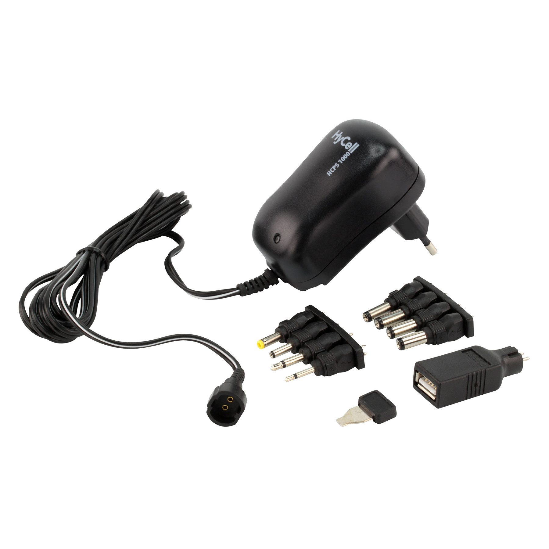 HyCell HYCELL Universal-Netzteil HCPS 1000, 3-12 V, 1000mA, 12 W Universal-Netzteil