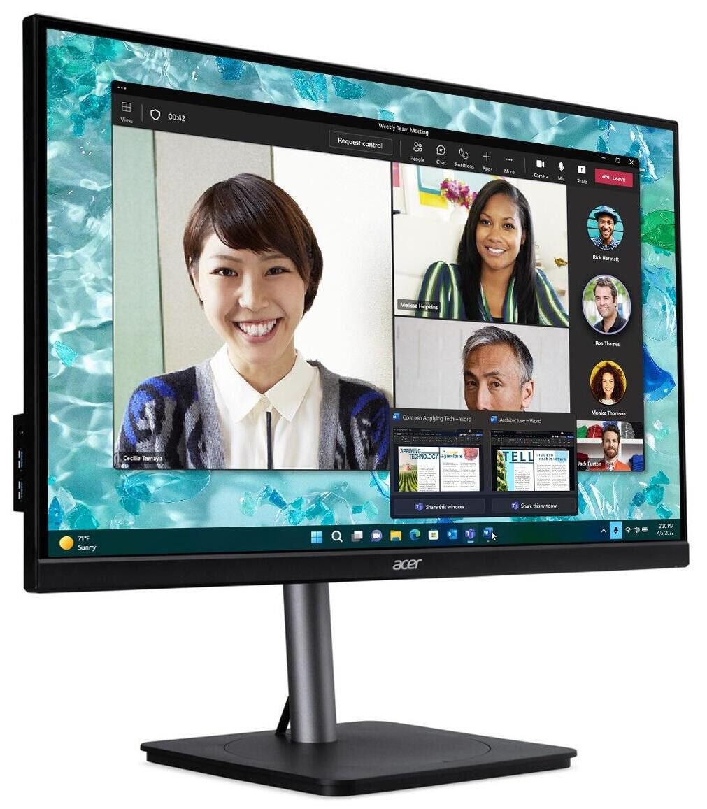 Acer Acer Vero CB273UEbemipruzxv TFT-Monitor (2560 x 1440, 1 ms Reaktionszeit, 100 Hz, IPS Panel)