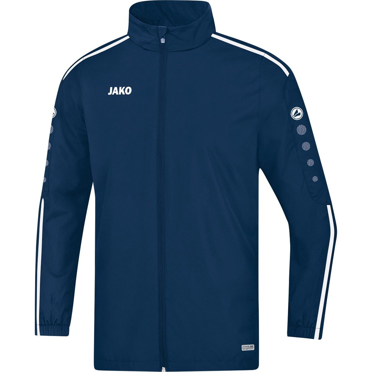 Jako Allwetterjacke Striker 2.0 marineblau/weiss Herren