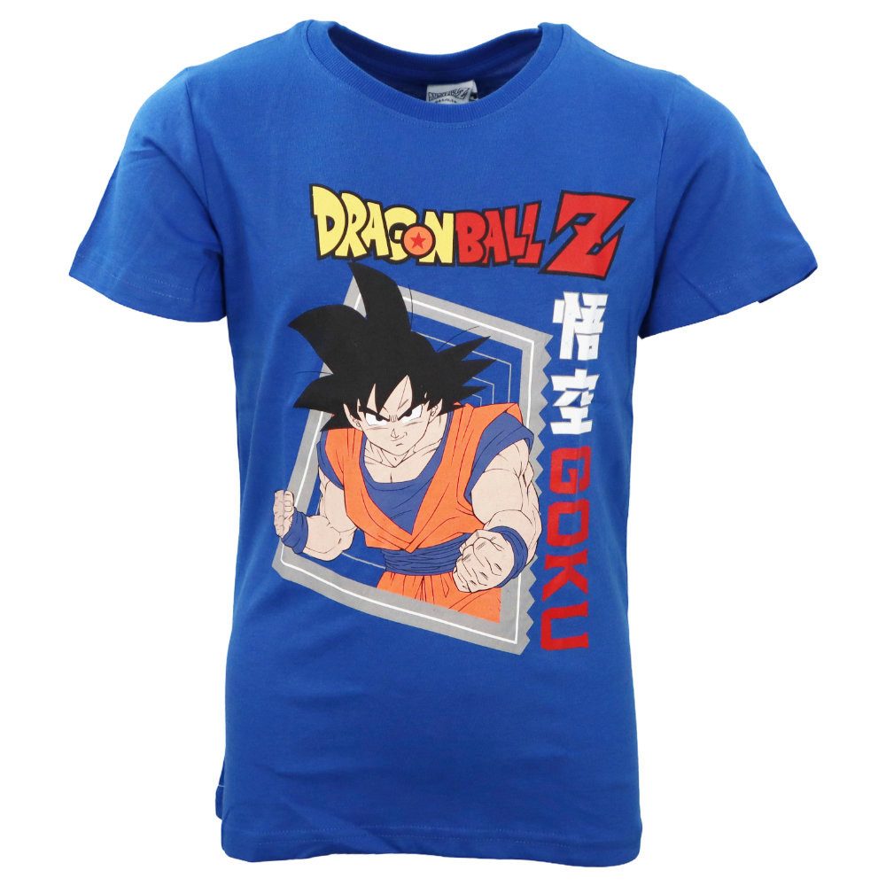 Dragon Ball Print-Shirt Anime Dragonball Super Goku Jungen kurzarm T-Shirt Shirt Gr. 104-152, Baumwolle