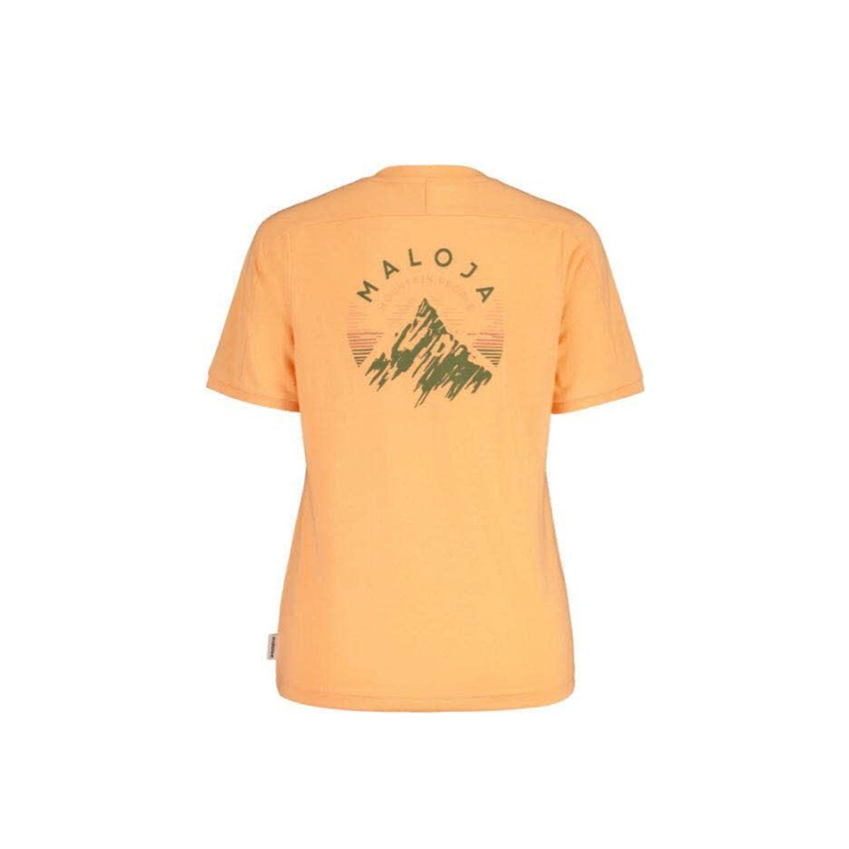 fit regular Maloja (1-tlg) aprikose T-Shirt