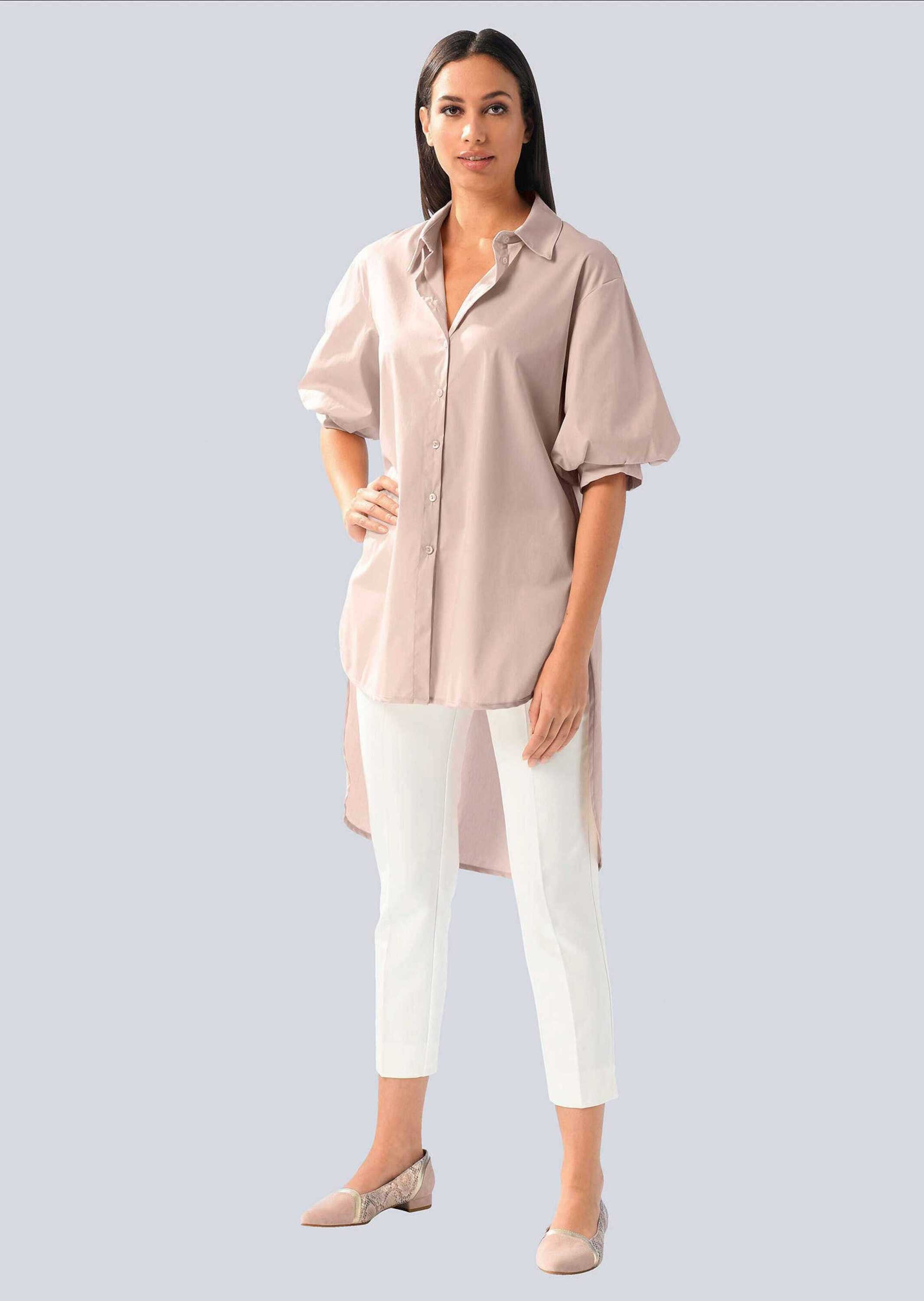 Alba Moda Hemdbluse Bluse mit Hemdkragen günstig online kaufen