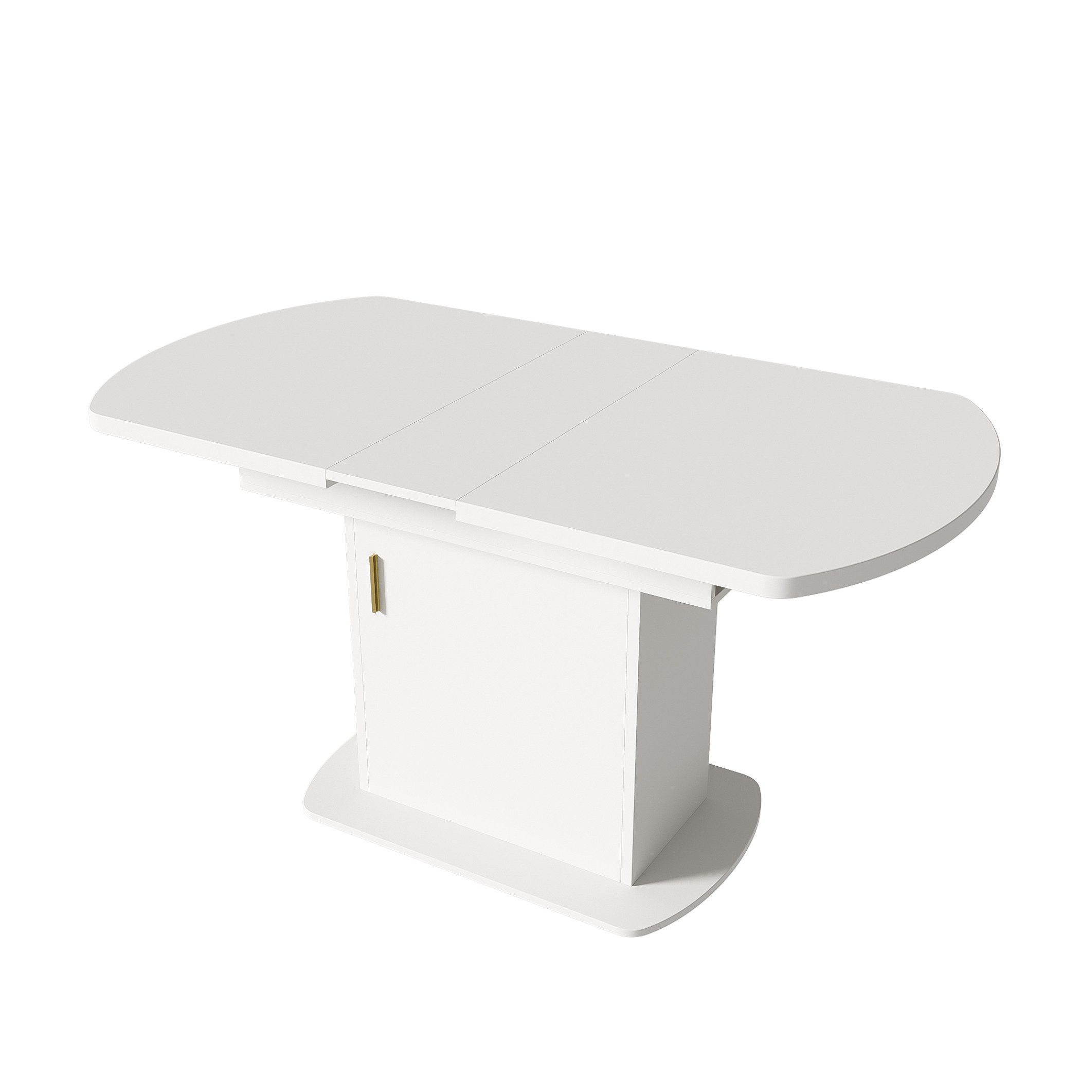 SeedWave Esstisch mit Stauraum, Multifunktionaler Couchtisch für bis zu 6 Personen (1 tisch), Platzsparender minimalistischer ovaler Esstisch