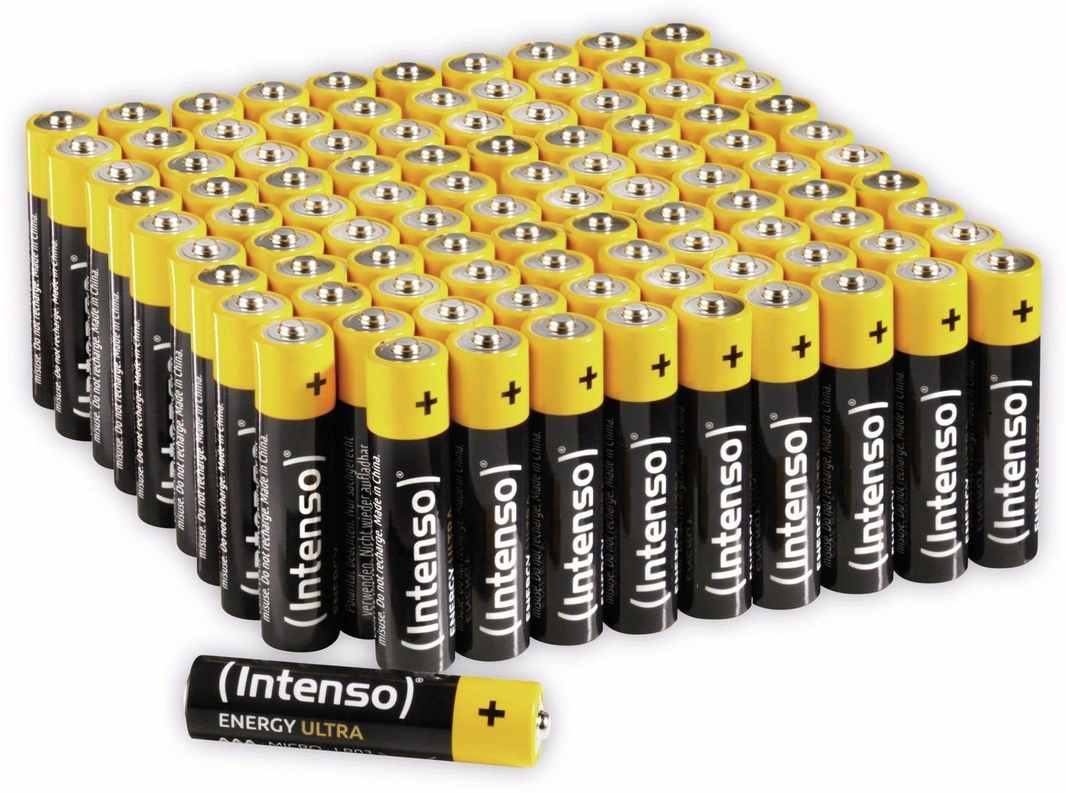 Intenso INTENSO Micro-Batterie Energy Ultra, AAA LR03, 100 Batterie