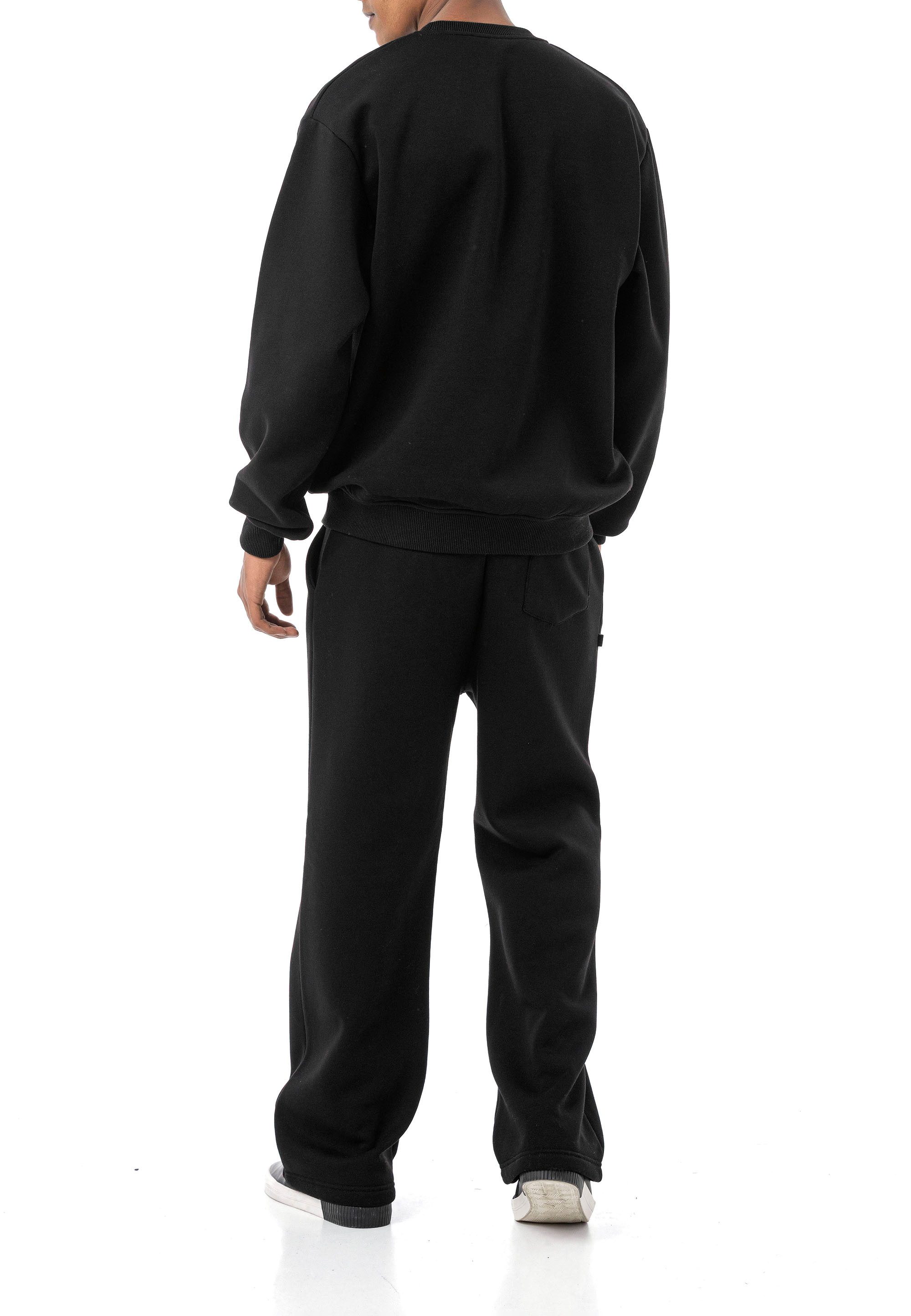 RedBridge Jogginganzug Zweiteiliges Sweat-Set mit Rundhals - Pullover & Jog günstig online kaufen