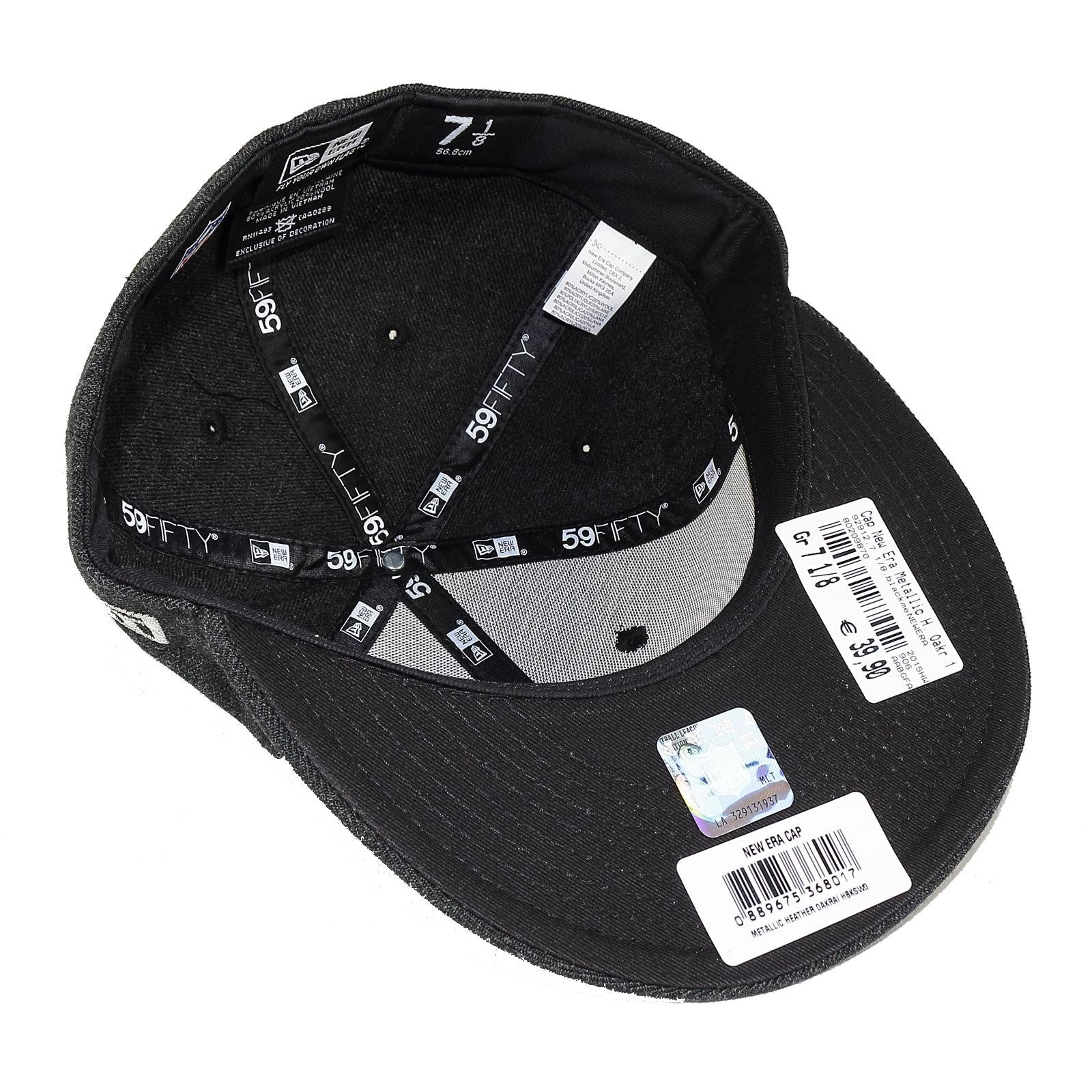 New Era Fitted Cap Cap New Era Metallic H. Oakrai gerader Schirm