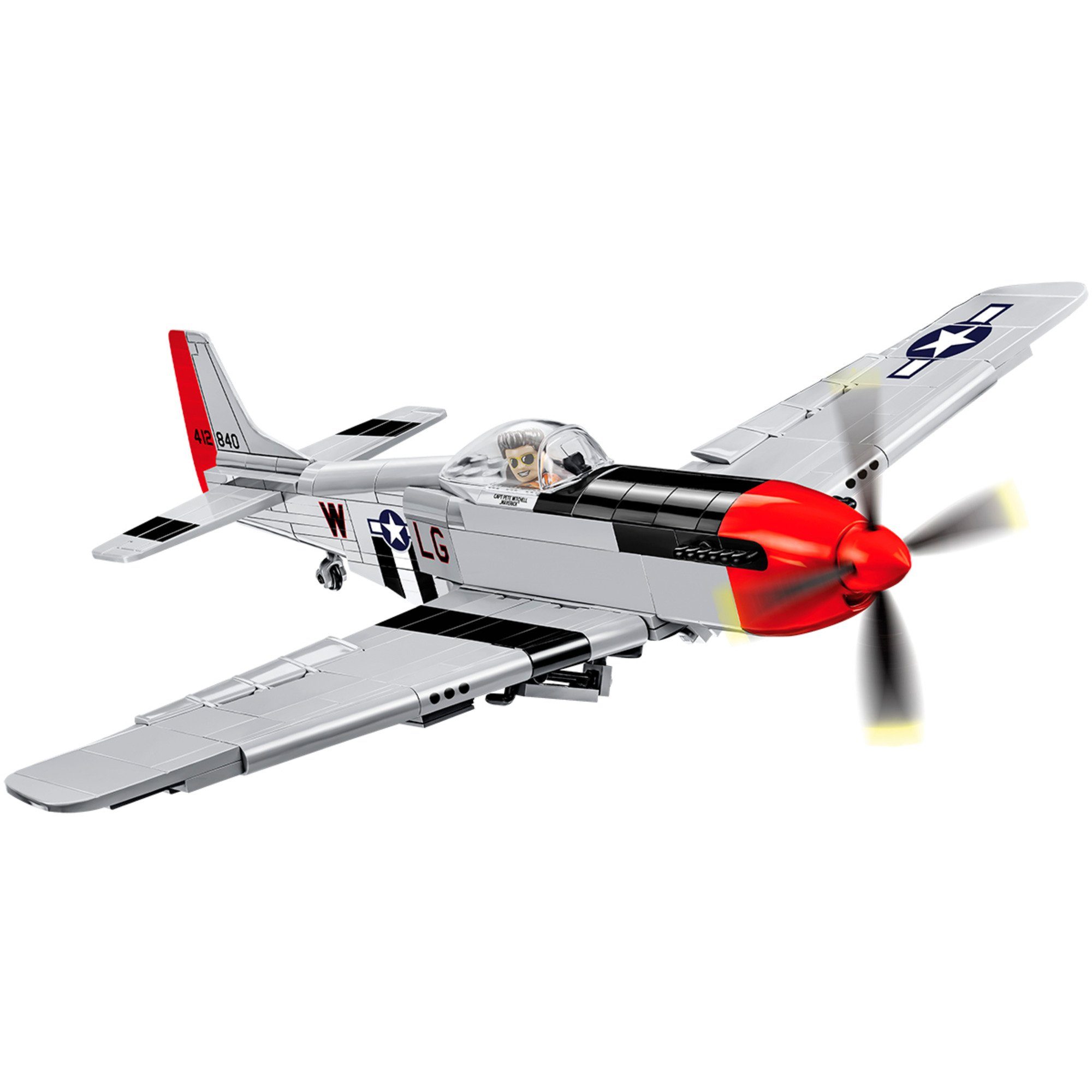 COBI COBI P51D Mustang, Konstruktionsspielzeug, Spielbausteine
