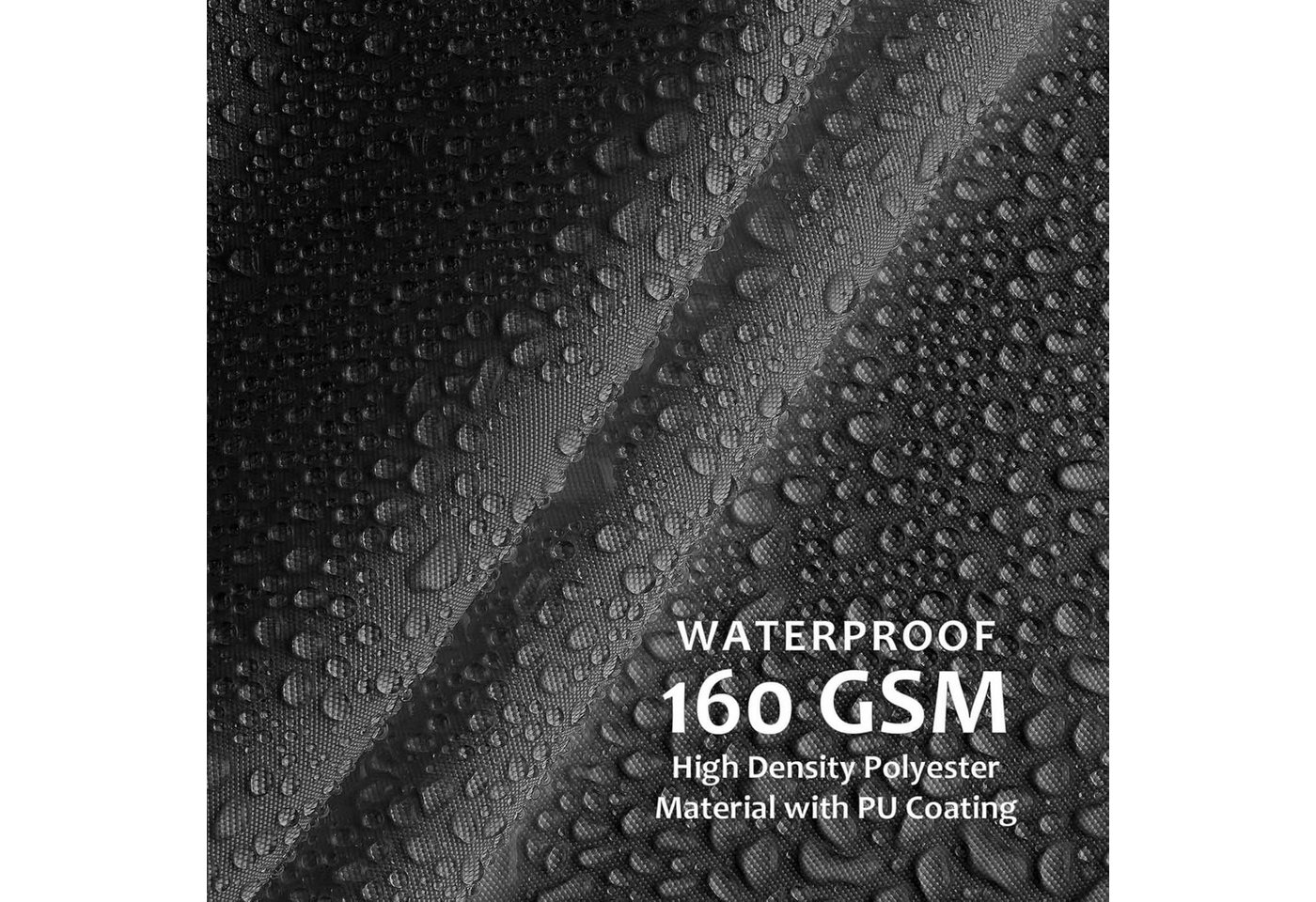 Thumbnail - Liszton Sonnensegel Sonnensegel Wasserdicht Rechteckig 4x5 Meter UV Schutz Polyester