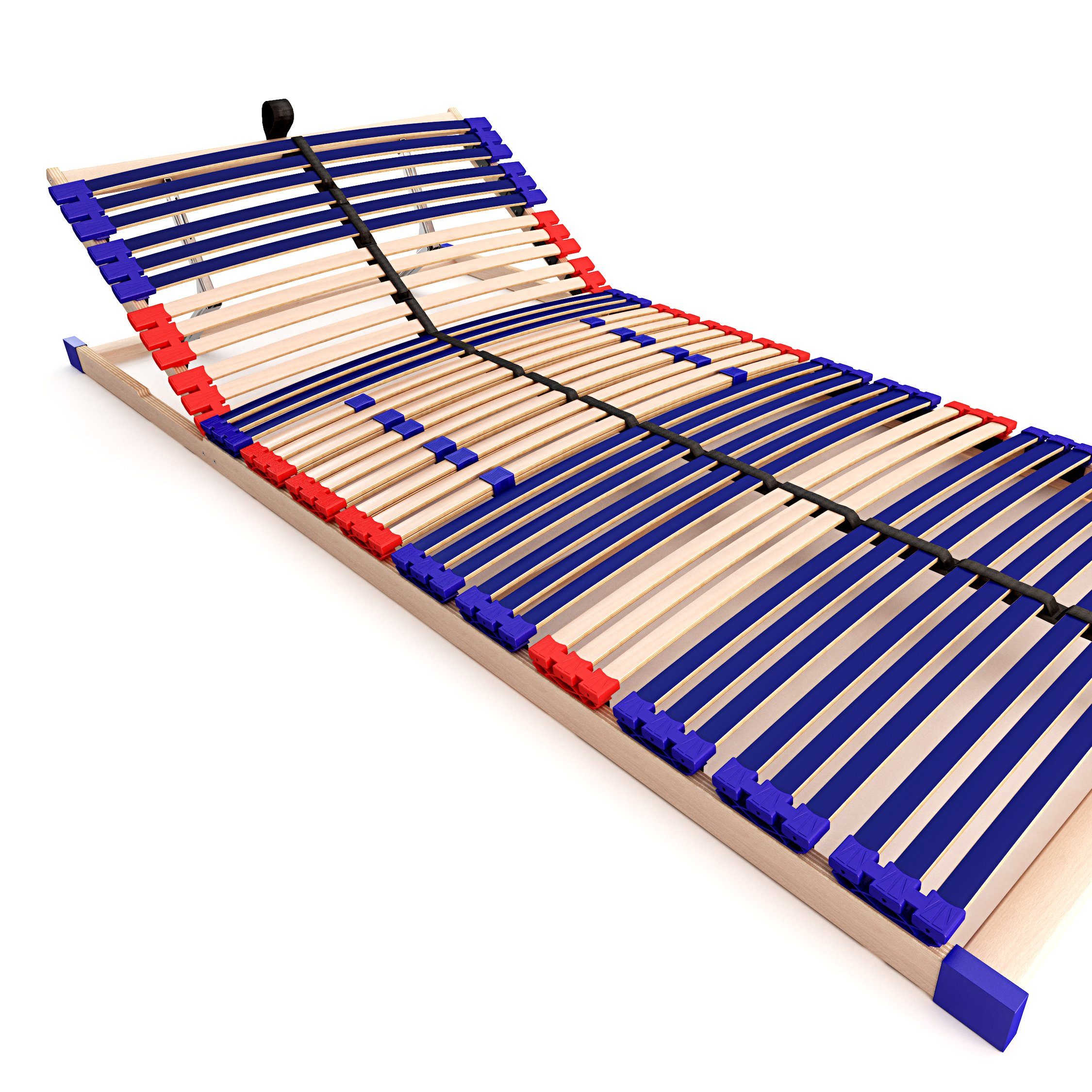 Lattenrost Sleep Best 42® Vario, Schlummerparadies, Kopfteil manuell verstellbar, Fußteil nicht verstellbar, aus 100% BUCHE, 10 Jahre Garantie, SCHULTERFRÄSUNG, Testsieger