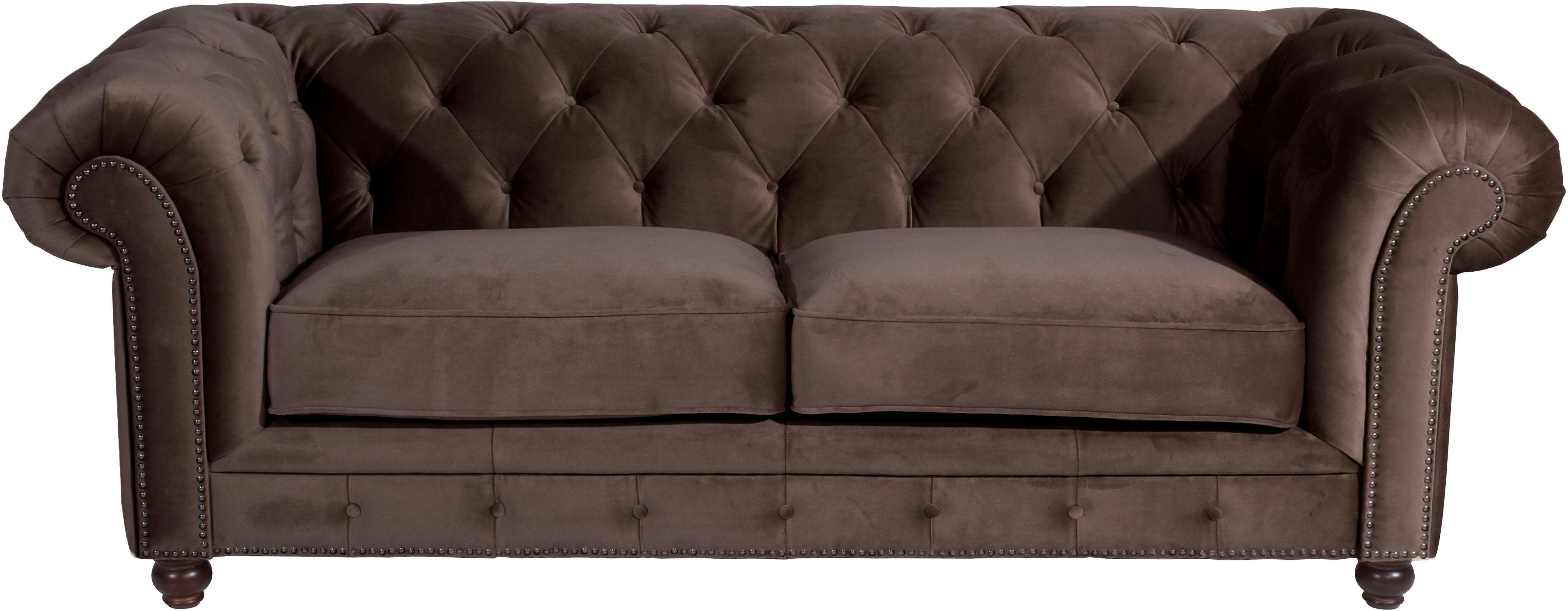 Max Winzer® Chesterfield-Sofa Old England, im Retrolook, Breite 218 cm