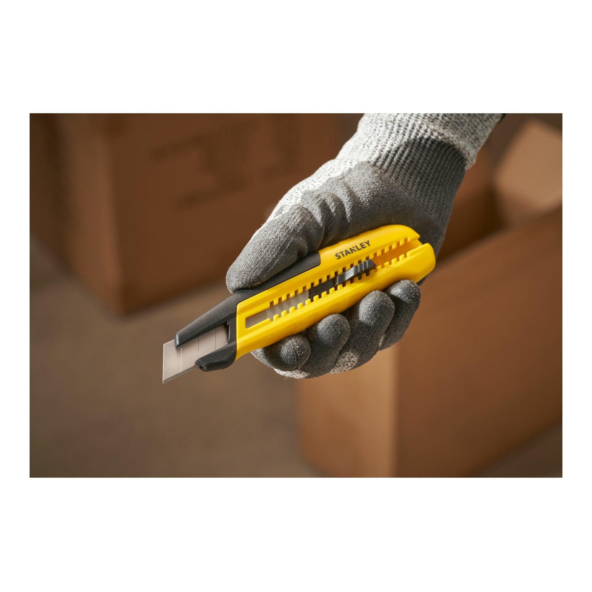 STANLEY Cuttermesser Stanley Cutter 18mm mit Schieber 35mm