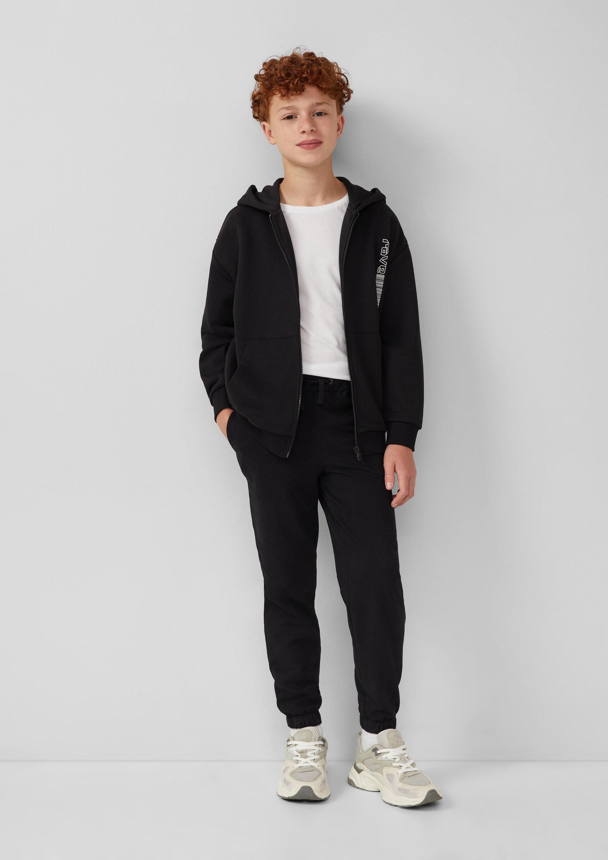 s.Oliver Leggings Leggings Unisex Jogpants mit Weitenregulierung
