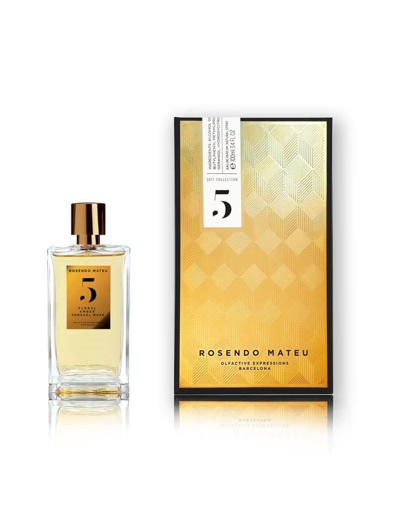 Rosendo Mateu Eau de Parfum Nº 5 Floral, Amber, Sensual Musk 100ml