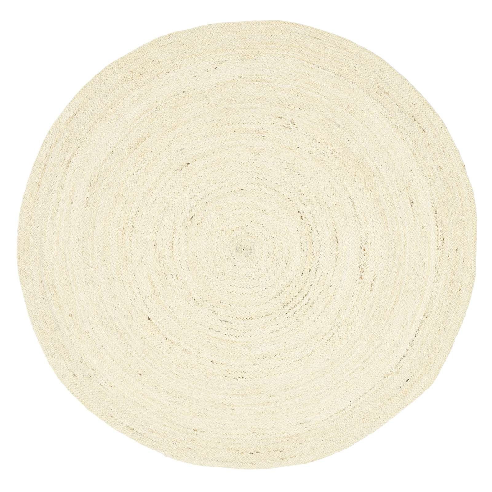 TaraCarpet Teppich Jute Teppich Mani Colour rund Flachgewebe Boho Modern, r günstig online kaufen