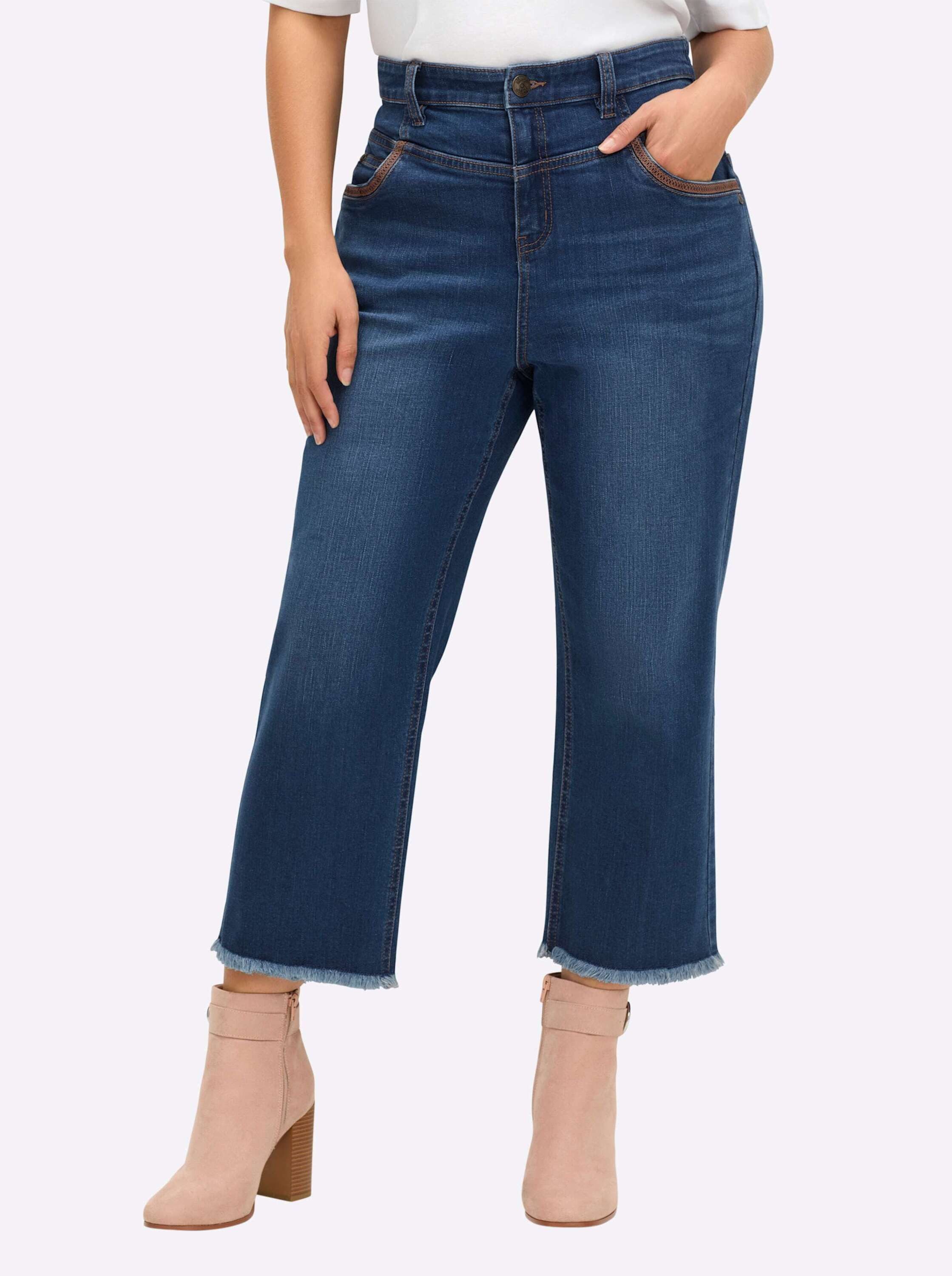 Sheego Jeansshorts 7/8-Jeans günstig online kaufen