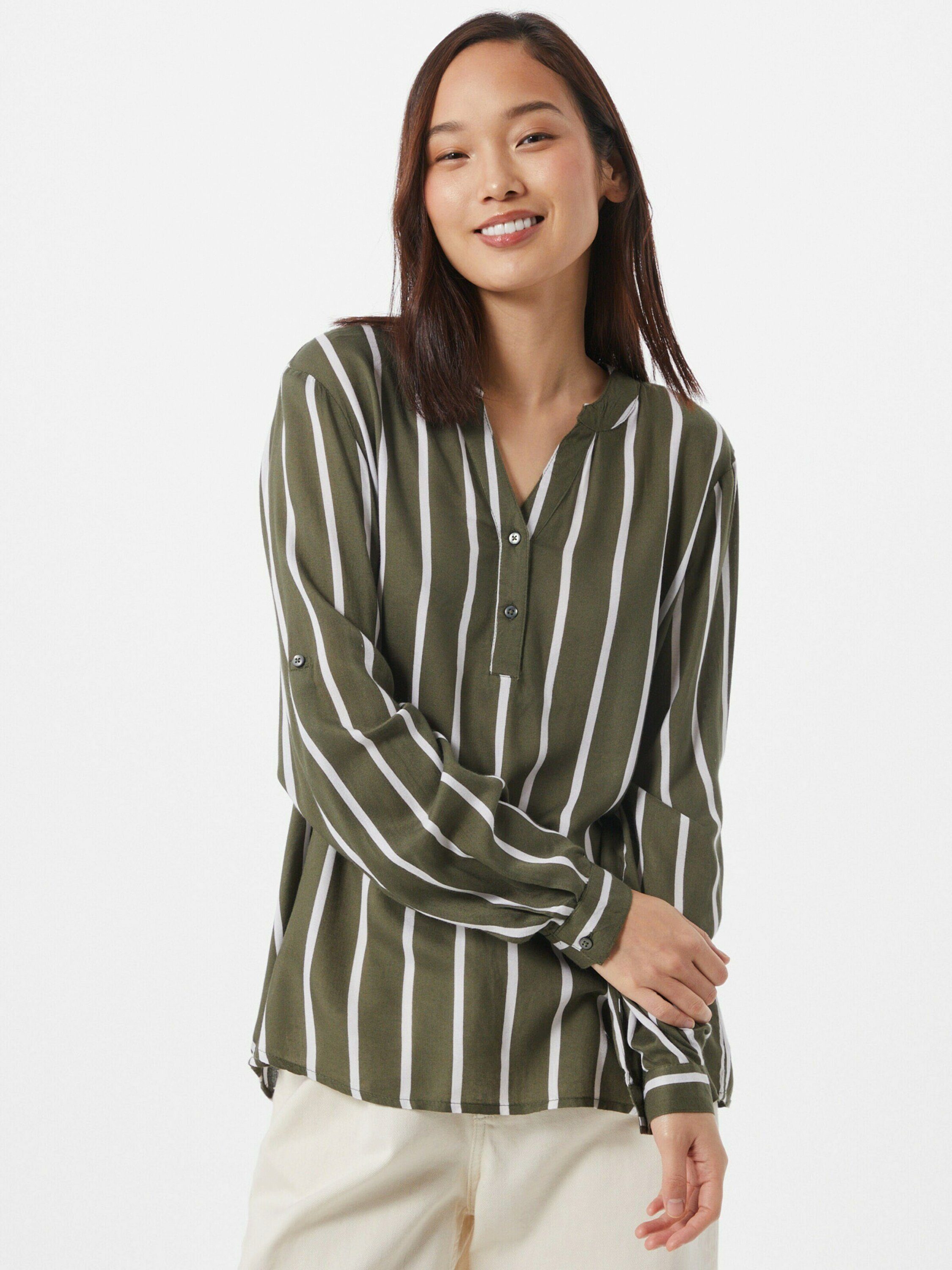 KAFFE Langarmbluse KAstridy (1-tlg) Drapiert/gerafft günstig online kaufen