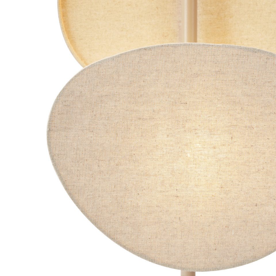 Qazqa Stehlampe Organica, ohne Leuchtmittel, E27, günstig online kaufen