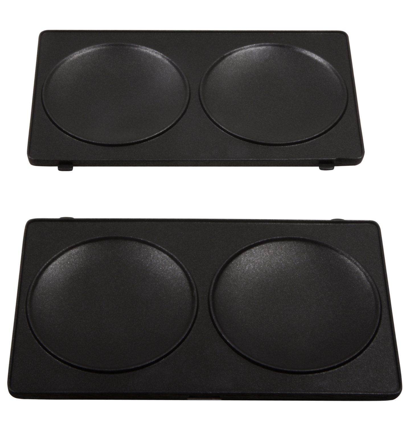 Tefal Pfannkuchenplatten Pfannkuchenbackformen Platte Set XA801012, Antihaftbeschichtung, für Snack Collection Sandwichmaker Waffeleisen