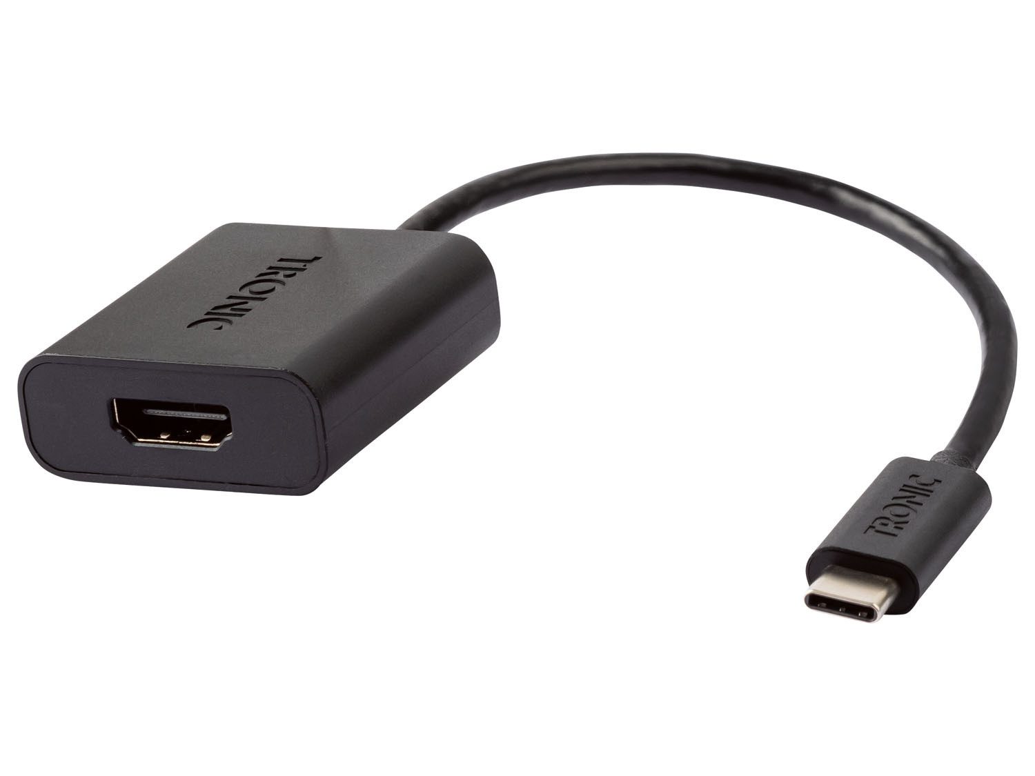 Tronic USB-C Adapter HG08672 USB-Adapter USB Typ C, HDR-Unterstützung für kompatible Inhalte