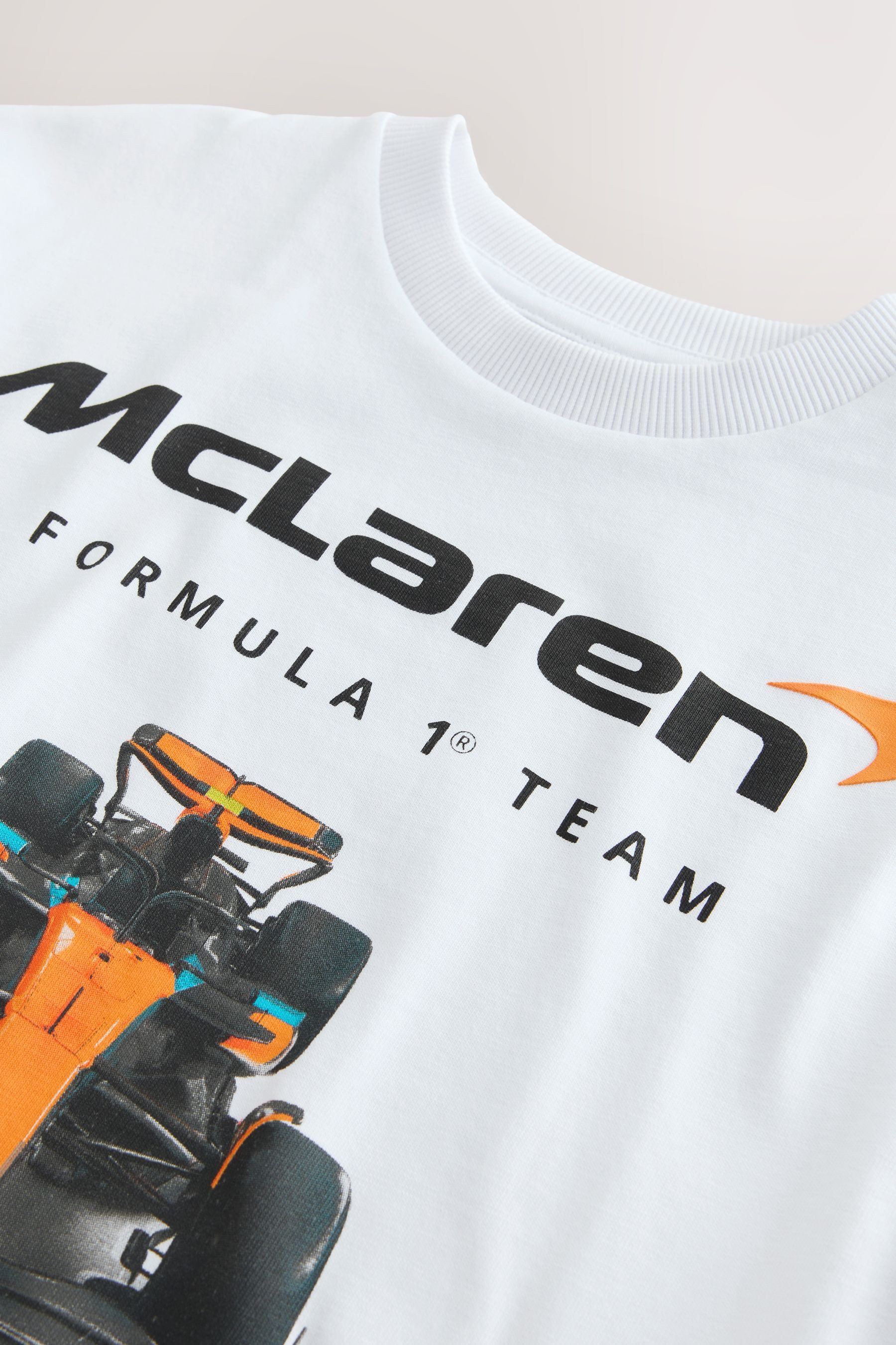 Next T-Shirt Kurzarm-T-Shirt, McLaren (1-tlg) – Bild 4 von 4