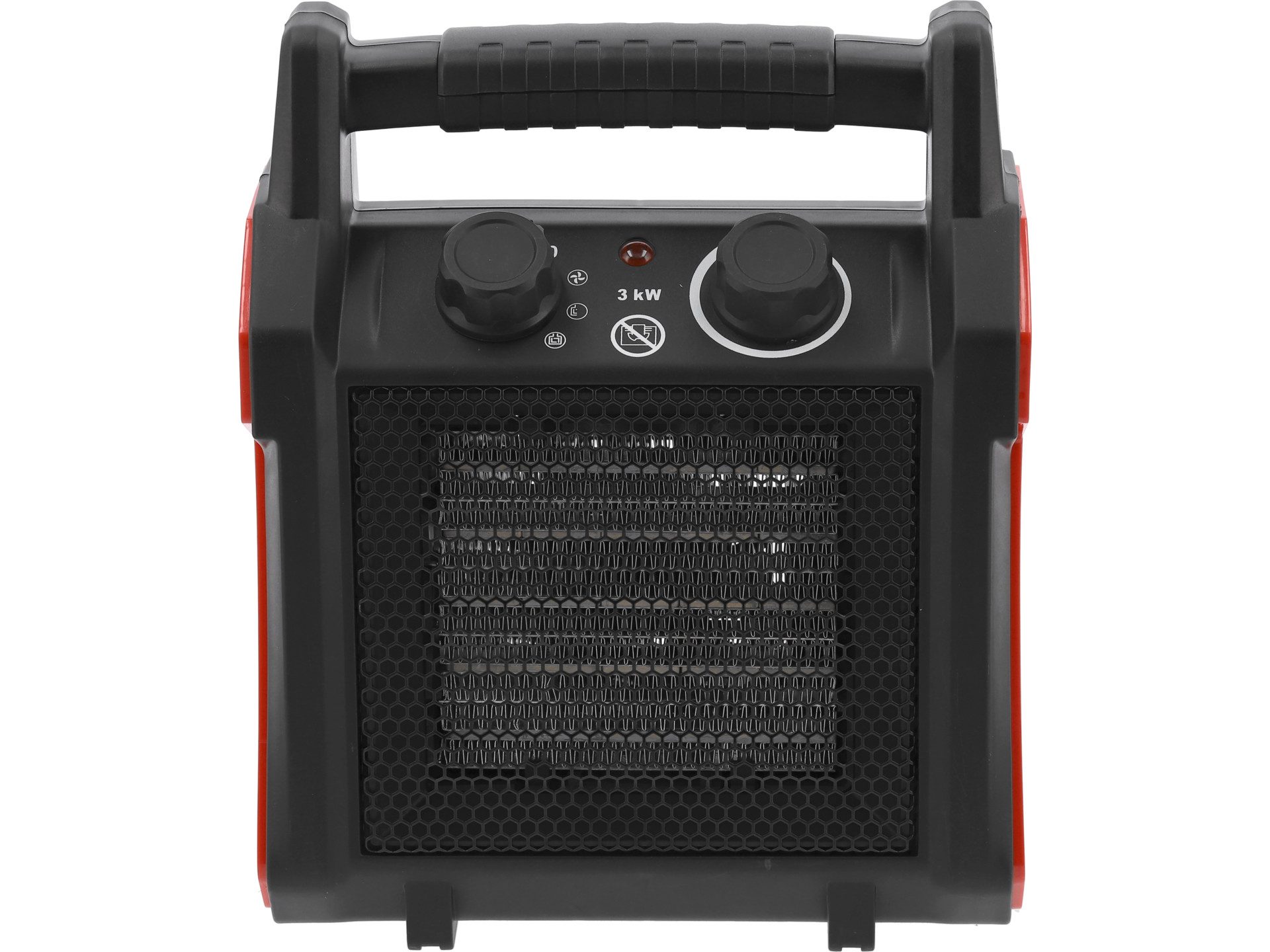 Yato Heizgerät Riscaldatore, termoventilatore, termoventilatore 3000W con termostato, 3000 W