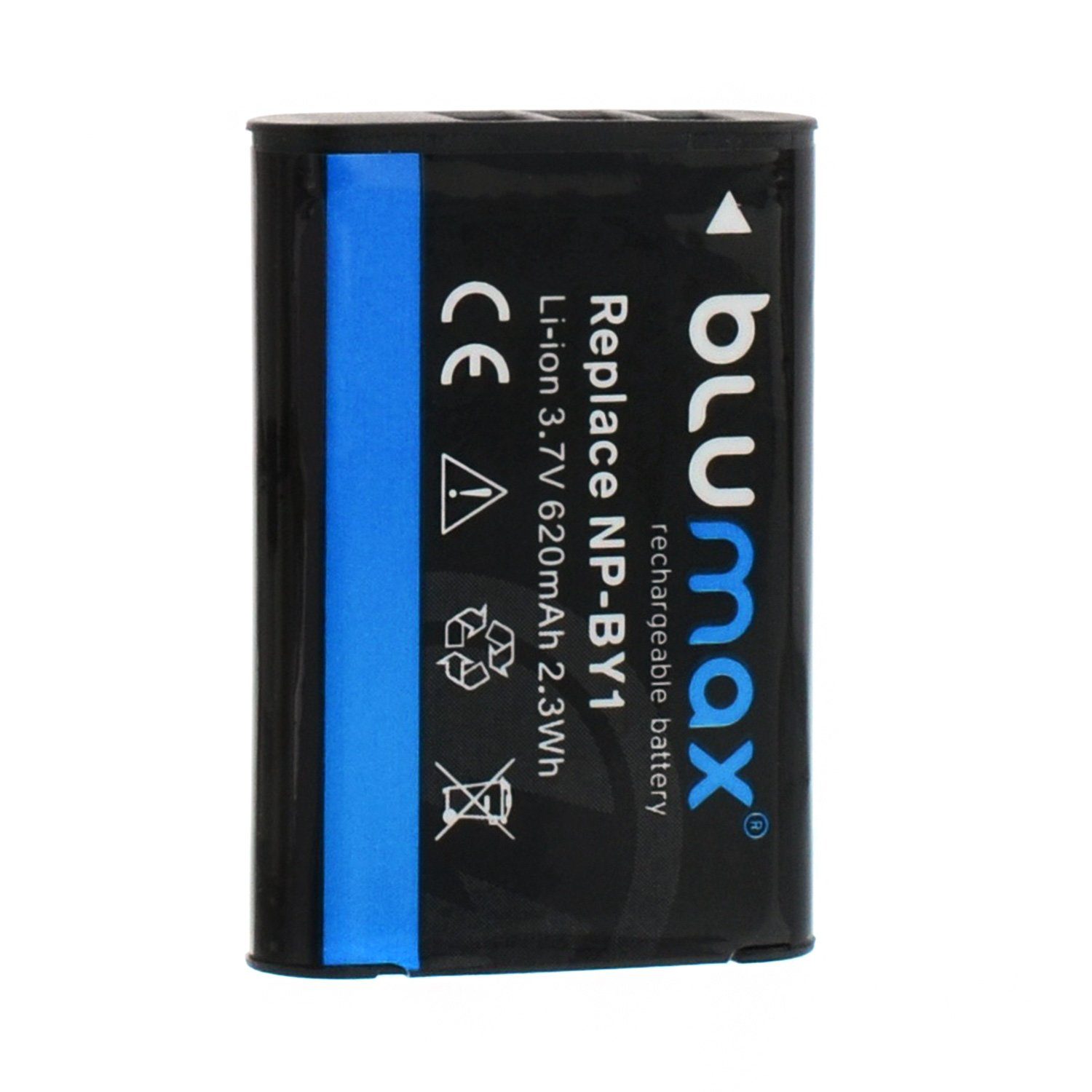 Blumax Akku passend für Sony mAh (4,2V) 620 NP-BY1 Kamera-Akku