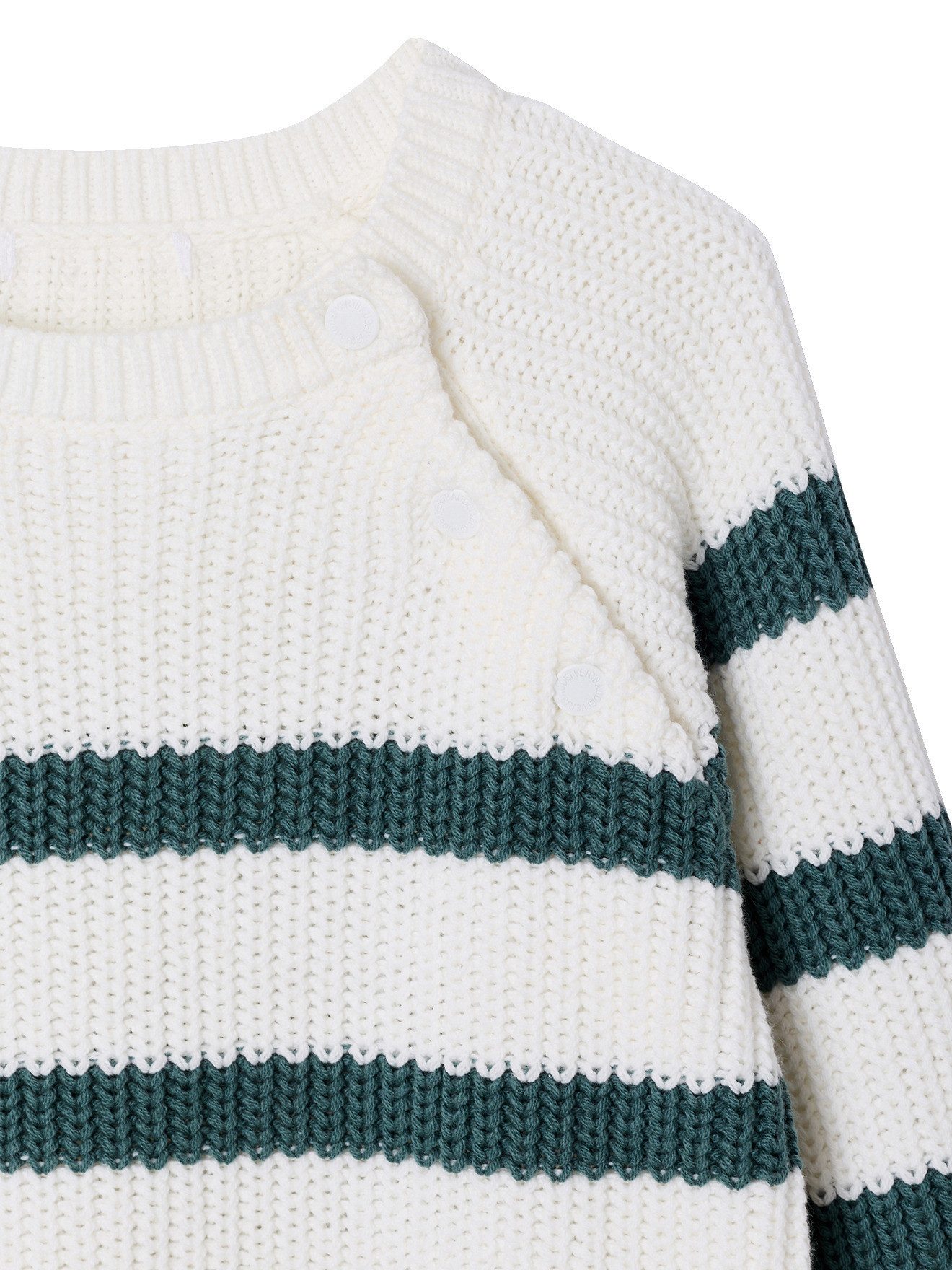 vertbaudet Pullunder Jungen Strickpullover mit Streifen