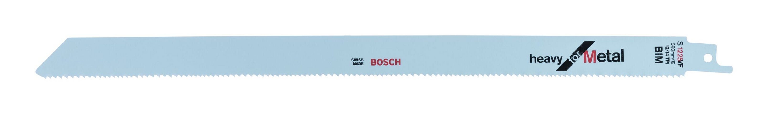 Stück), BOSCH - S Säbelsägeblatt Metal 1225 Heavy for VF 5er-Pack (5