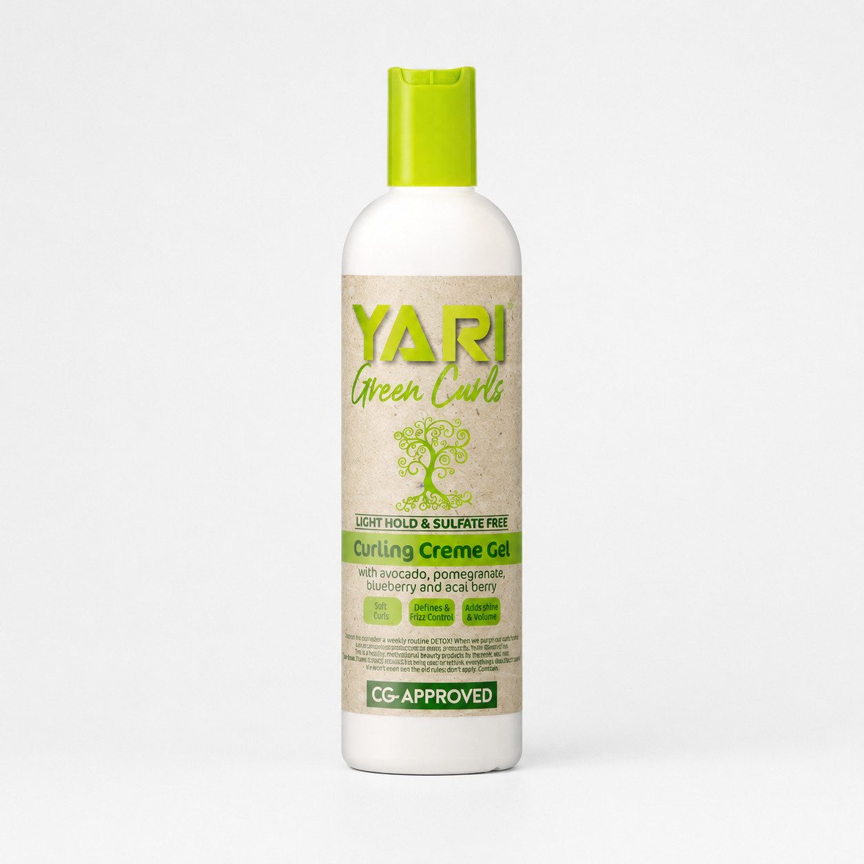 Yari Haarcreme Yari Green Curls Curling Creme Gel 355ml