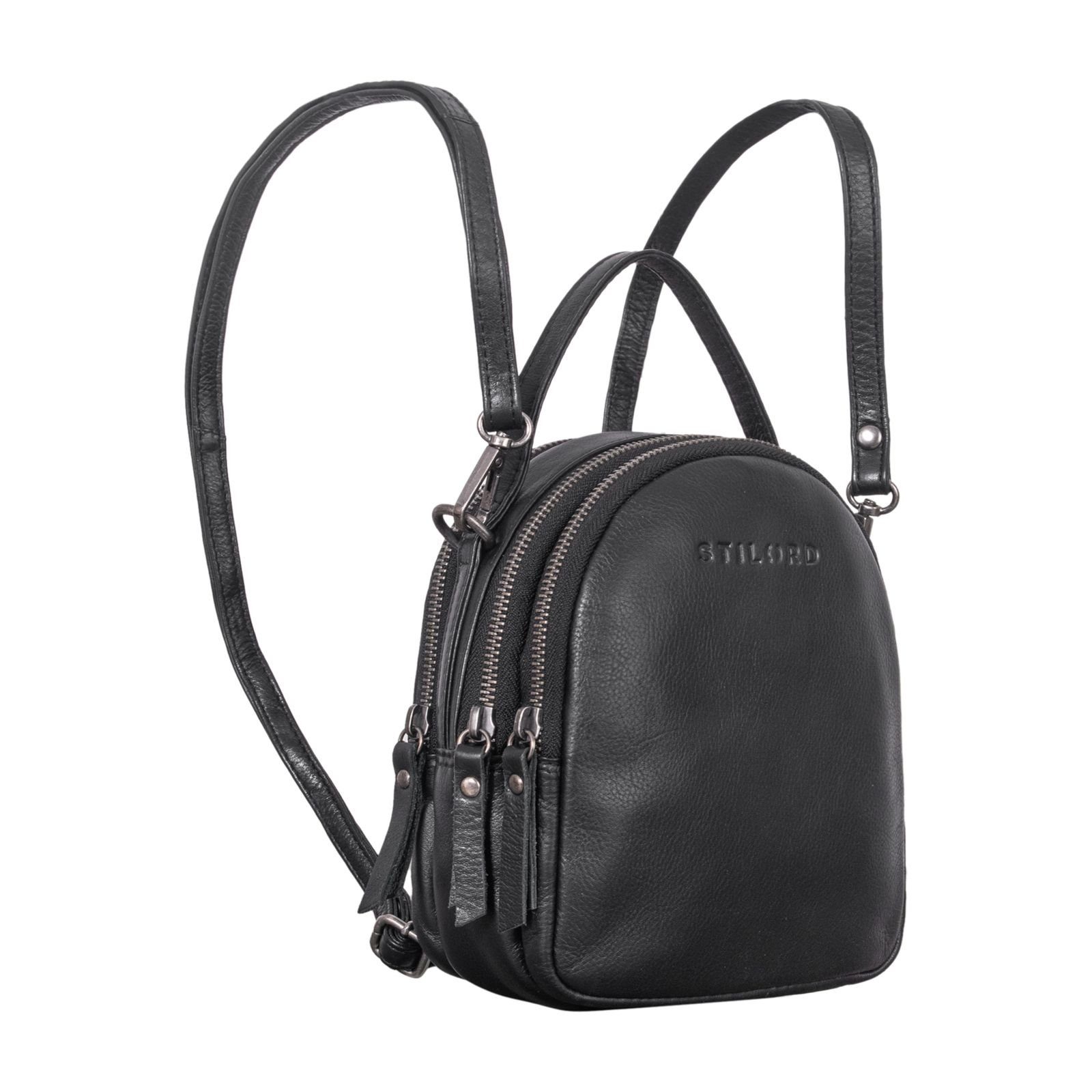 STILORD Cityrucksack "Stacy" Rucksack Handtasche Damen Klein