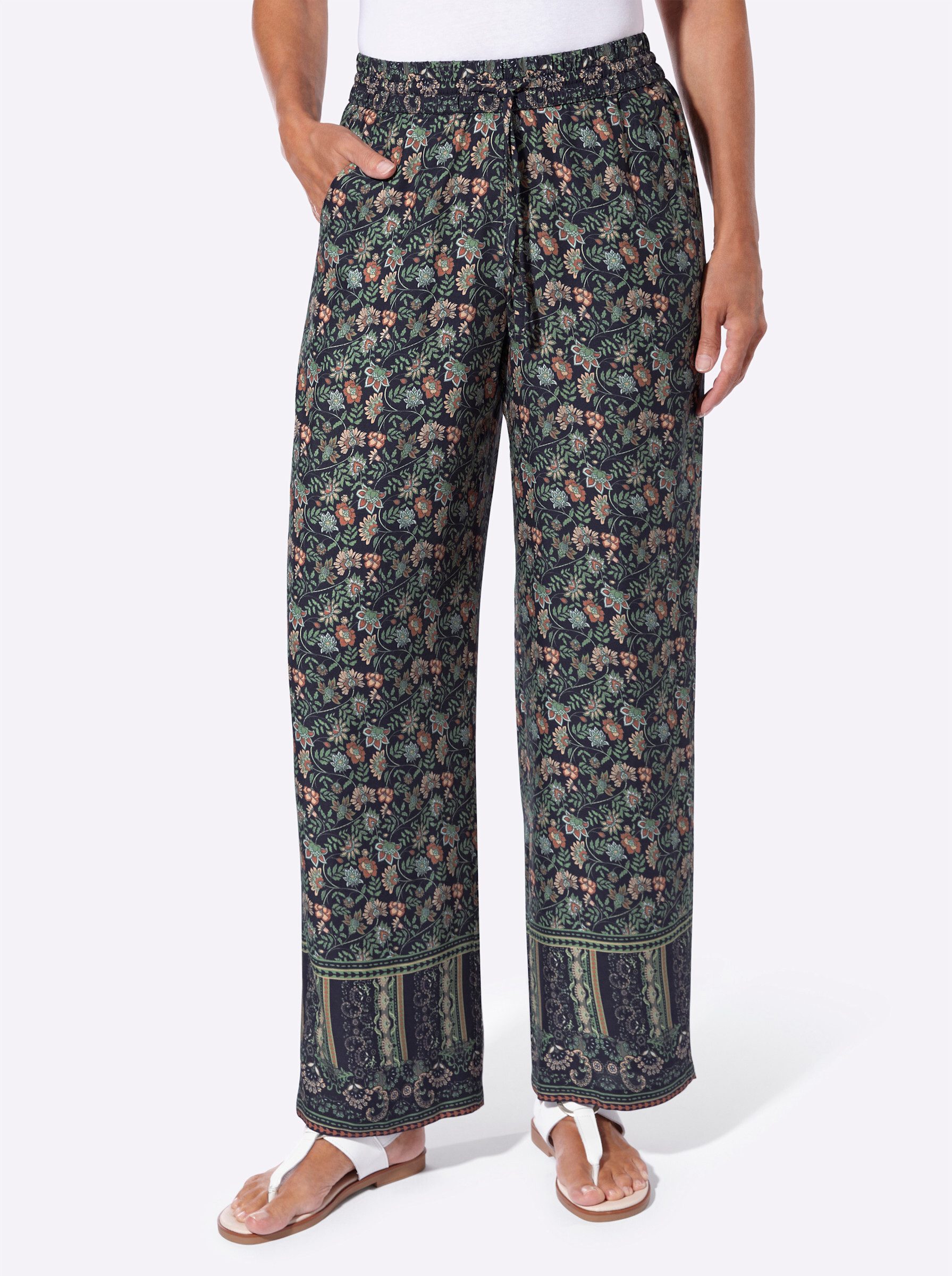Witt Jerseyhose Druckhose komfortabel