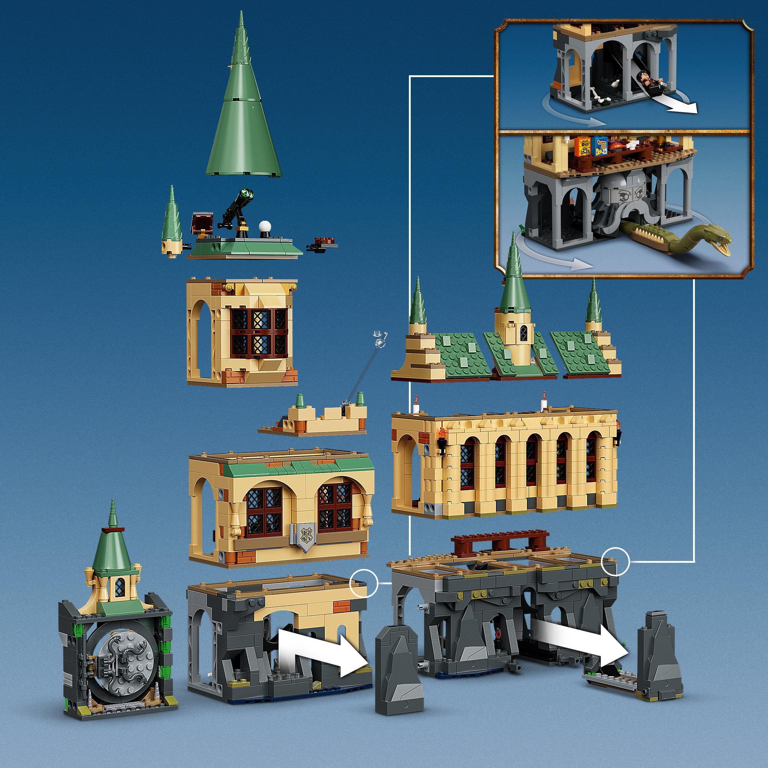 (1176 (76389), Konstruktionsspielsteine Hogwarts™ St) Harry Kammer des LEGO® LEGO® Potter™, Schreckens