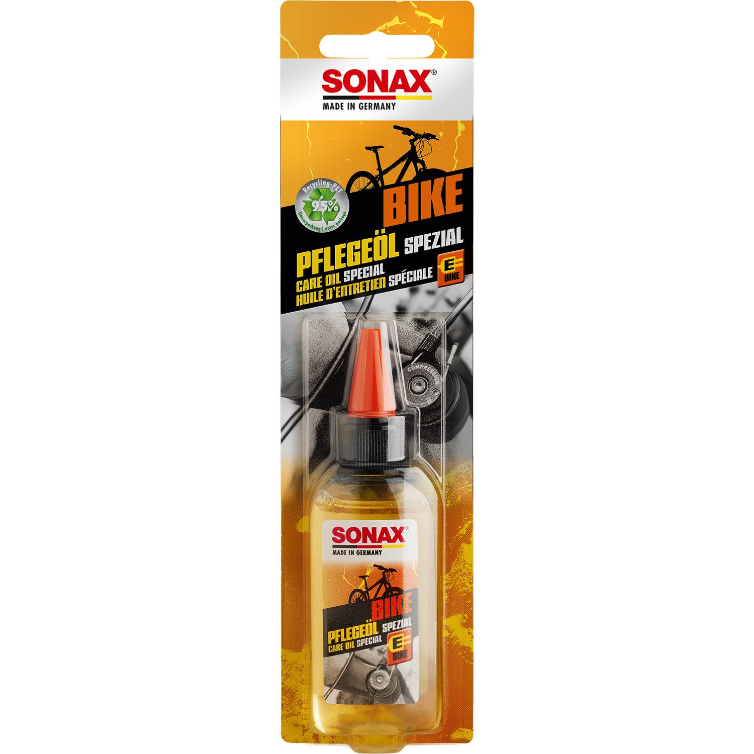 Sonax Fahrradöl BIKE PflegeÖl spezial, 50 ml, Pflegeöl auf Naturölbasis