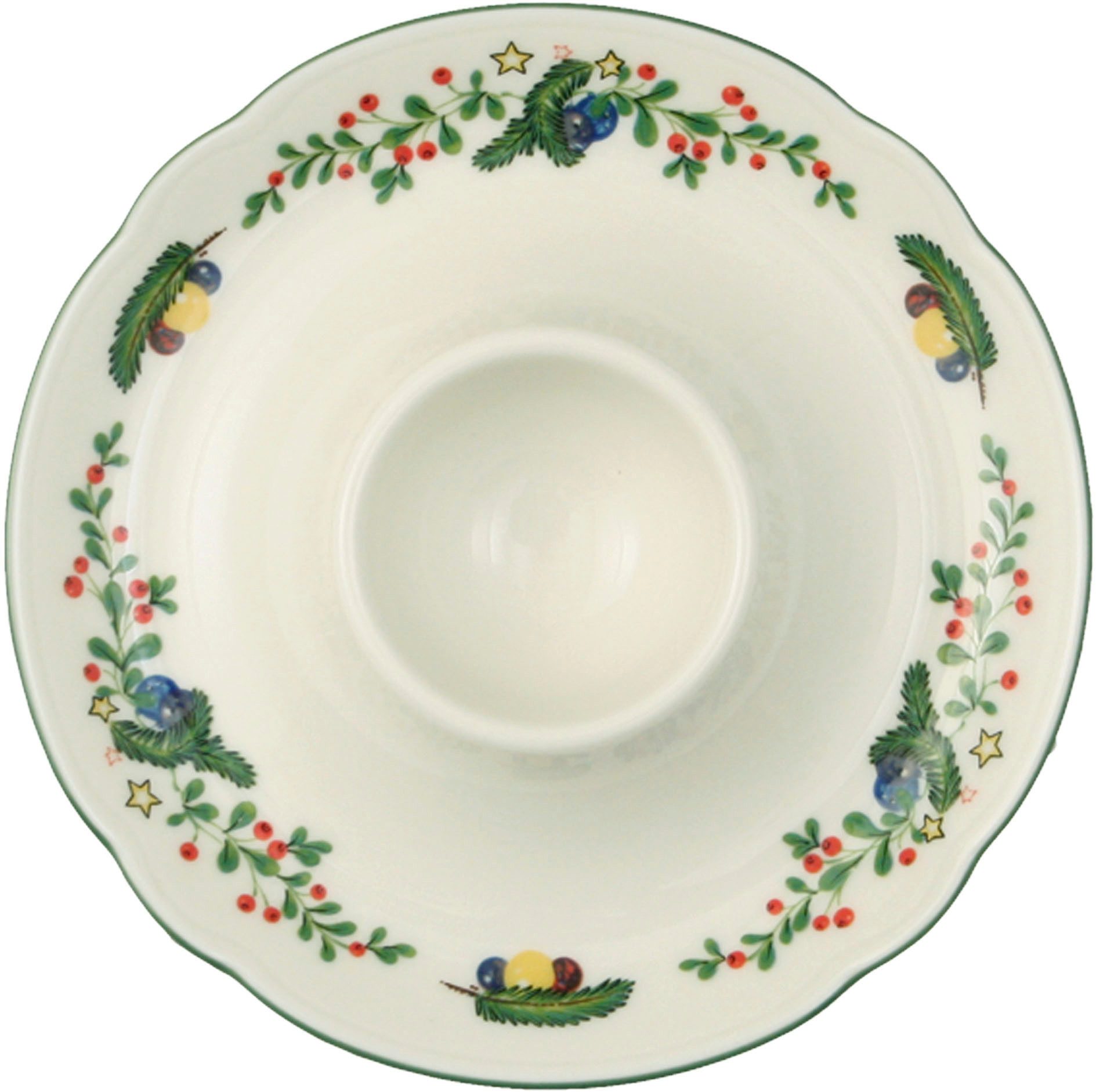 Seltmann Weiden Eierbecher Marieluise Weihnachten, (1-tlg), Frühstück, Becher mit Ablage