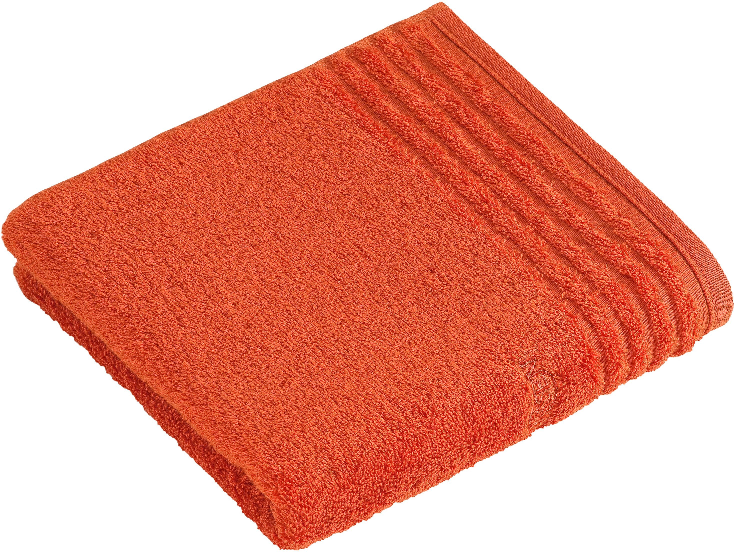 Vossen Handtuch Vienna Style Supersoft, Webfrottier (2-St), Supersoft Baumwolle