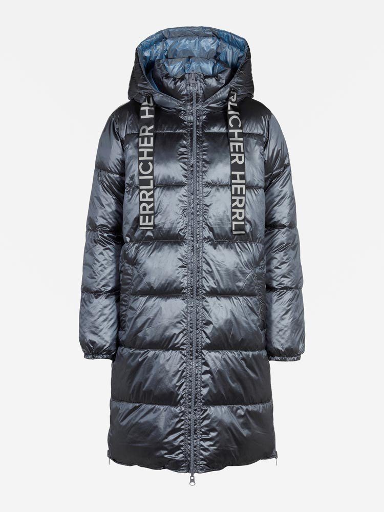 Herrlicher Steppjacke 7739-N3236 Tola Steppmantel kurz zum Wenden vegan, ohne Daunen