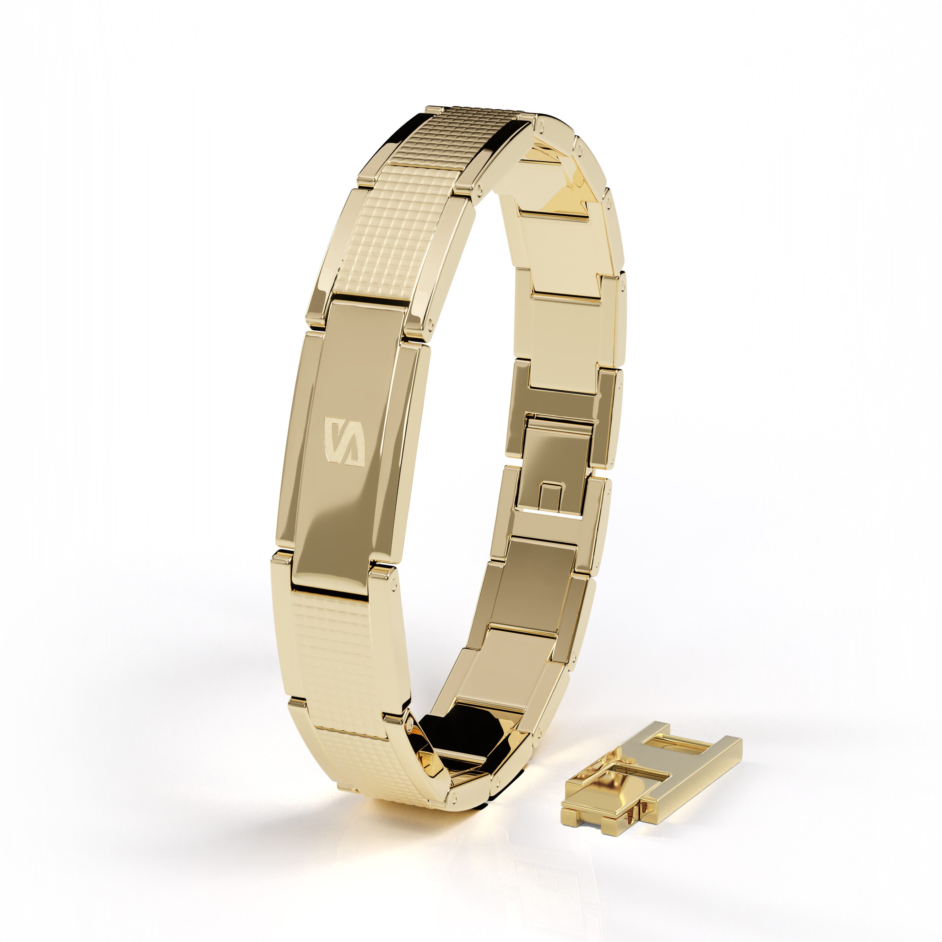 SERASAR Armband Edelstahlarmband für Herren. Impact