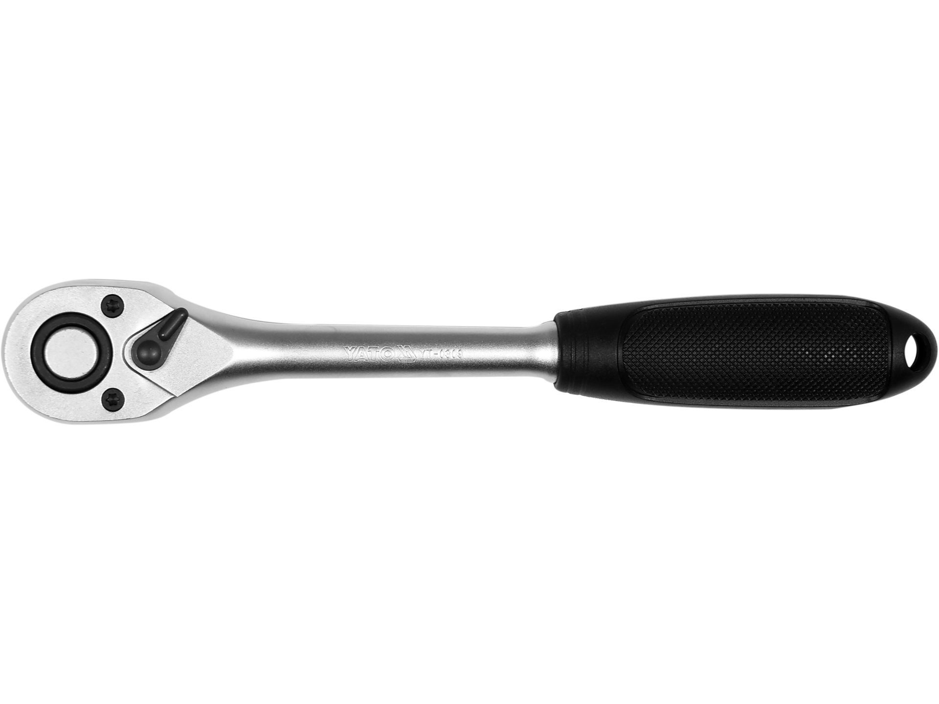 Yato Ratsche Ratsche 3/8'' mit Kunststoffgriff, CrV 6140, 72 Zähne (Ratsche 3/8'' mit Kunststoffgriff, CrV 6140, 72 Zähne)