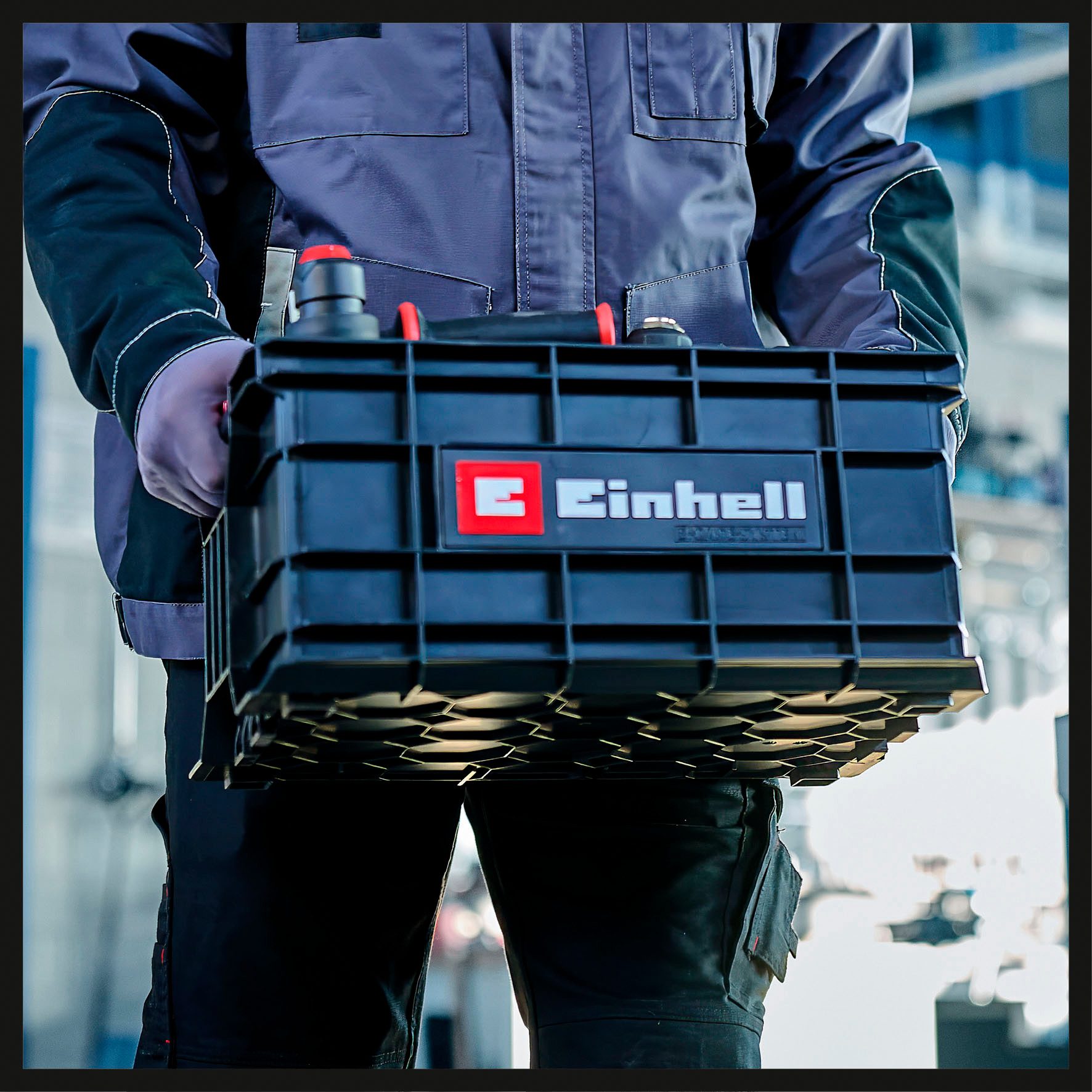 Einhell Werkzeugbox Systemkoffer E-Case, Werkzeugkiste
