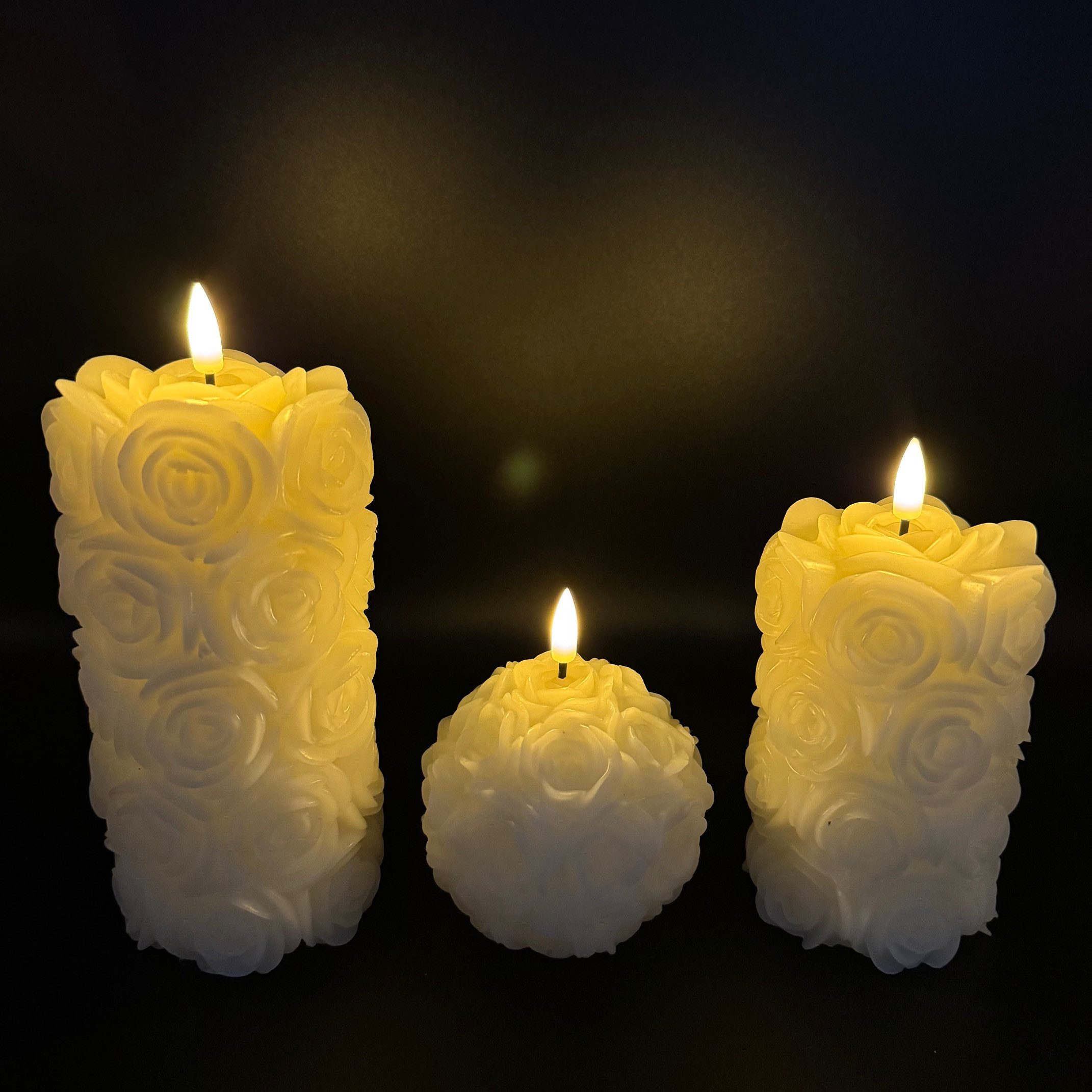 Online-Fuchs LED-Kerze 3 LED Kerzen im günstig online kaufen