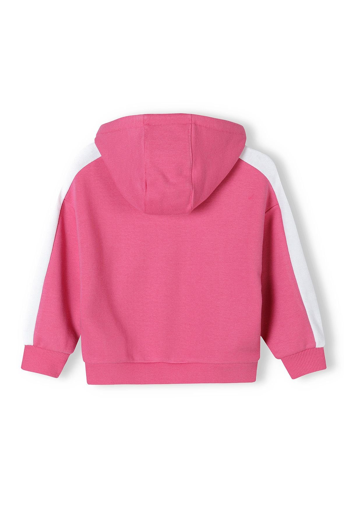MINOTI Kapuzensweatshirt Hoodie mit Zipper (12m-14y) Rosa