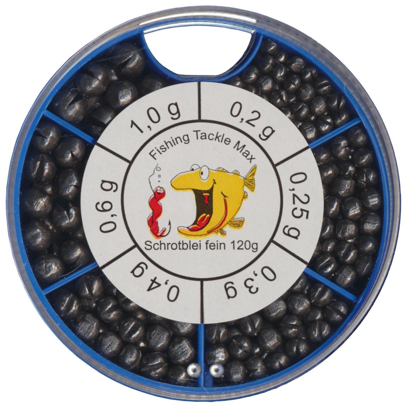 Fishing Tackle Max Bleischrot FTM Schrotblei fein - 120g Klemmbleie