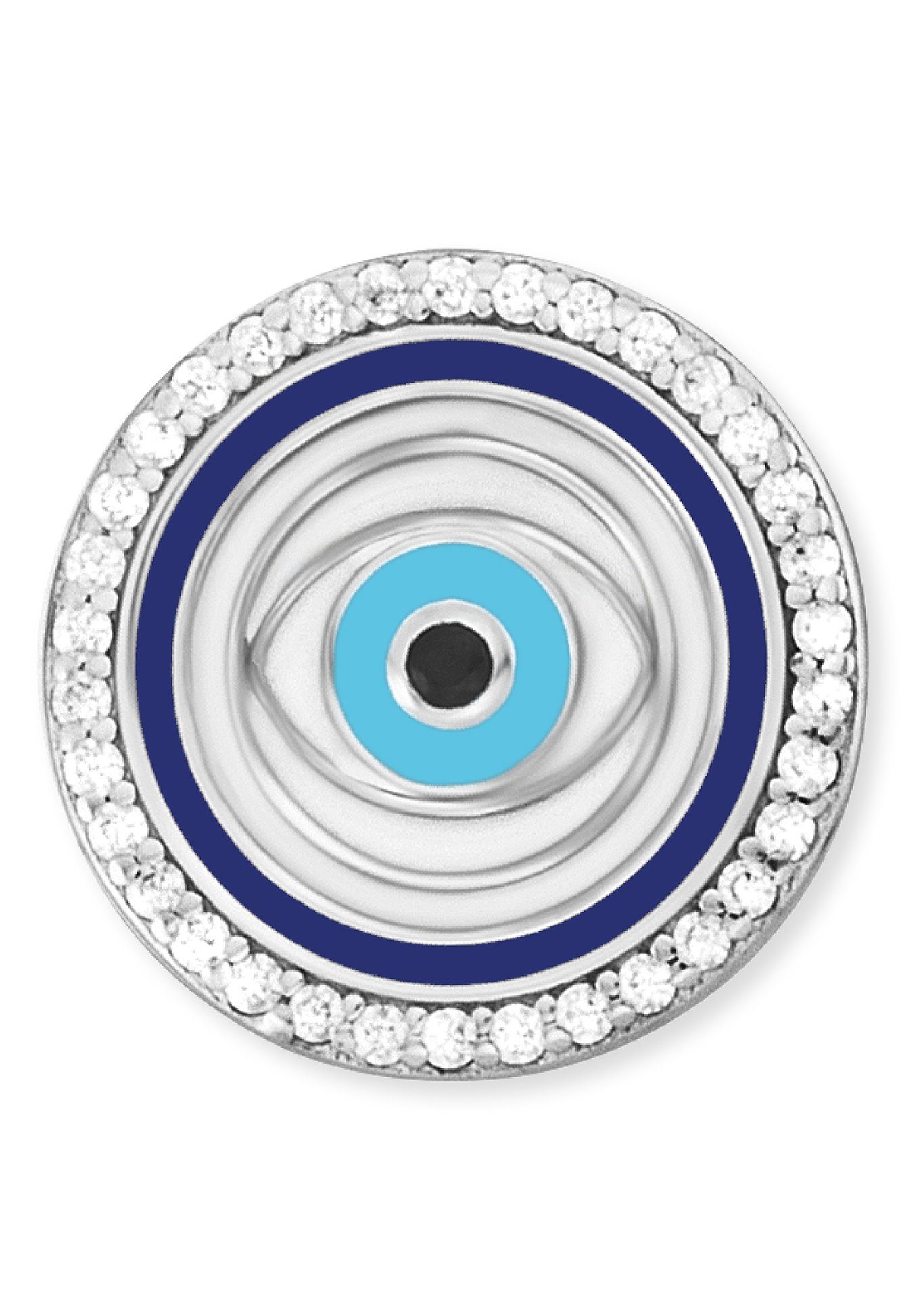 Engelsrufer Paar Ohrstecker LUCKY EYE, mit Emaille - mit Zirkonia (synth) günstig online kaufen