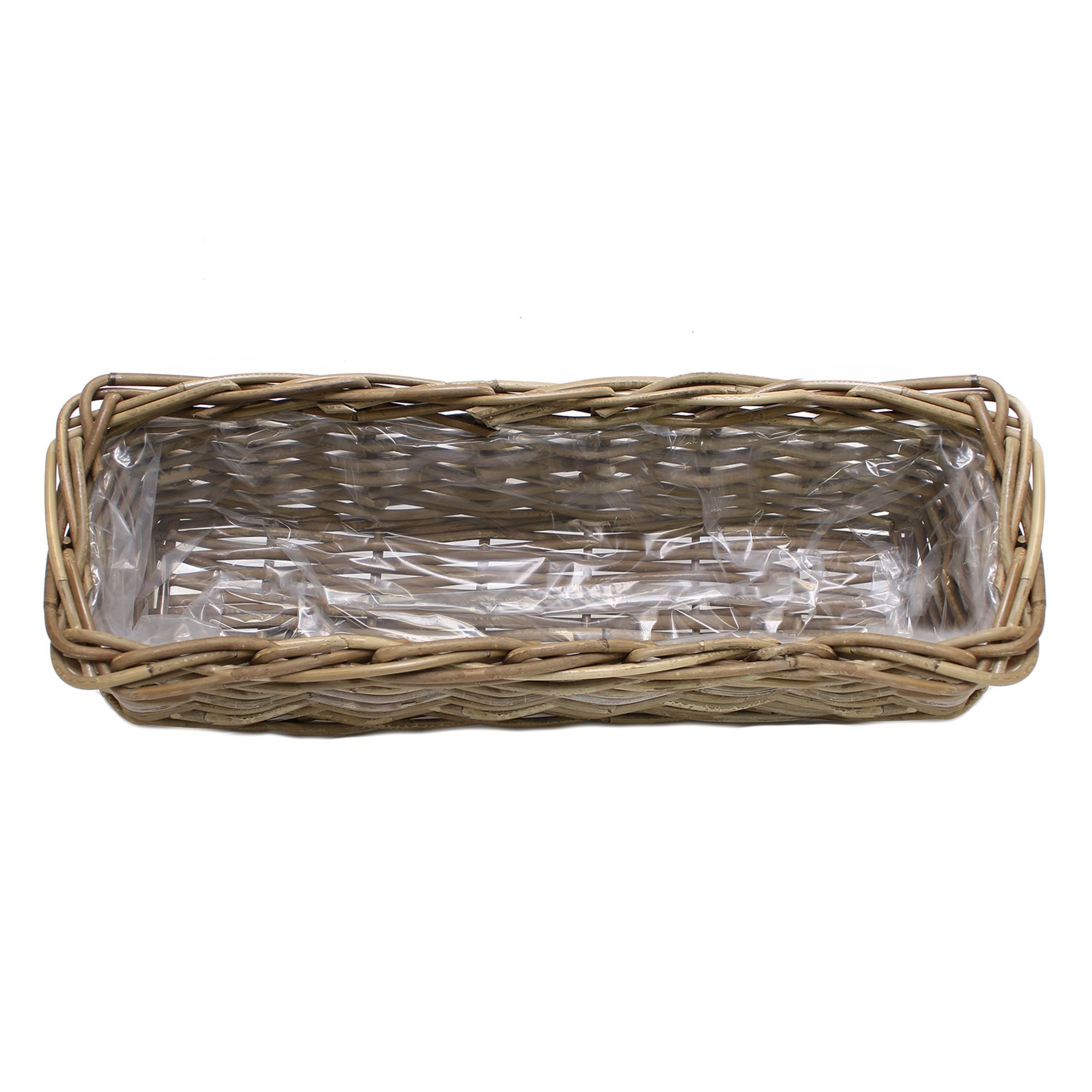 Frank Flechtwaren Blumenbank, Pflanzkasten Rattan groß günstig online kaufen